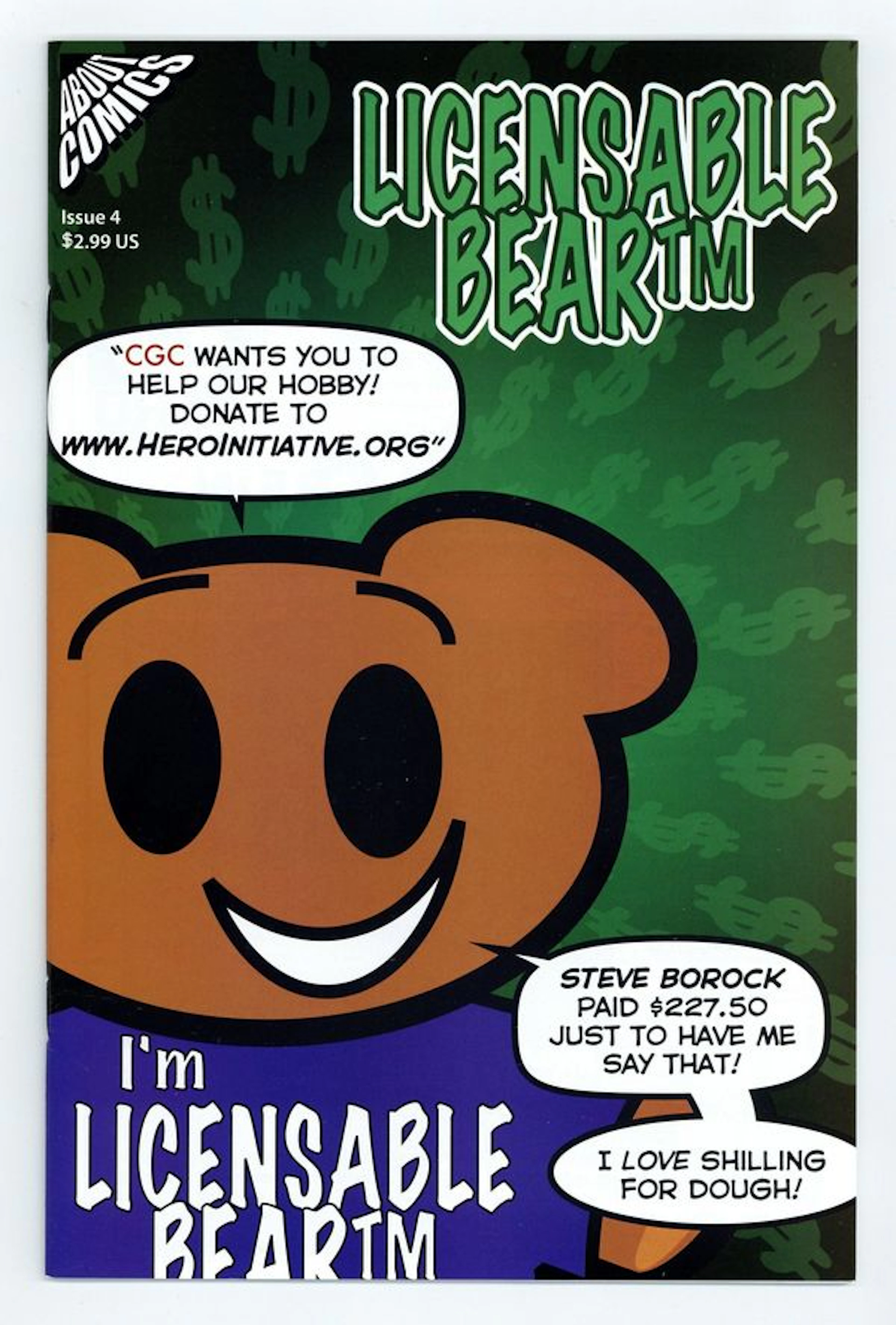 Licensable Bear (2003) 4 VF+ 8.5