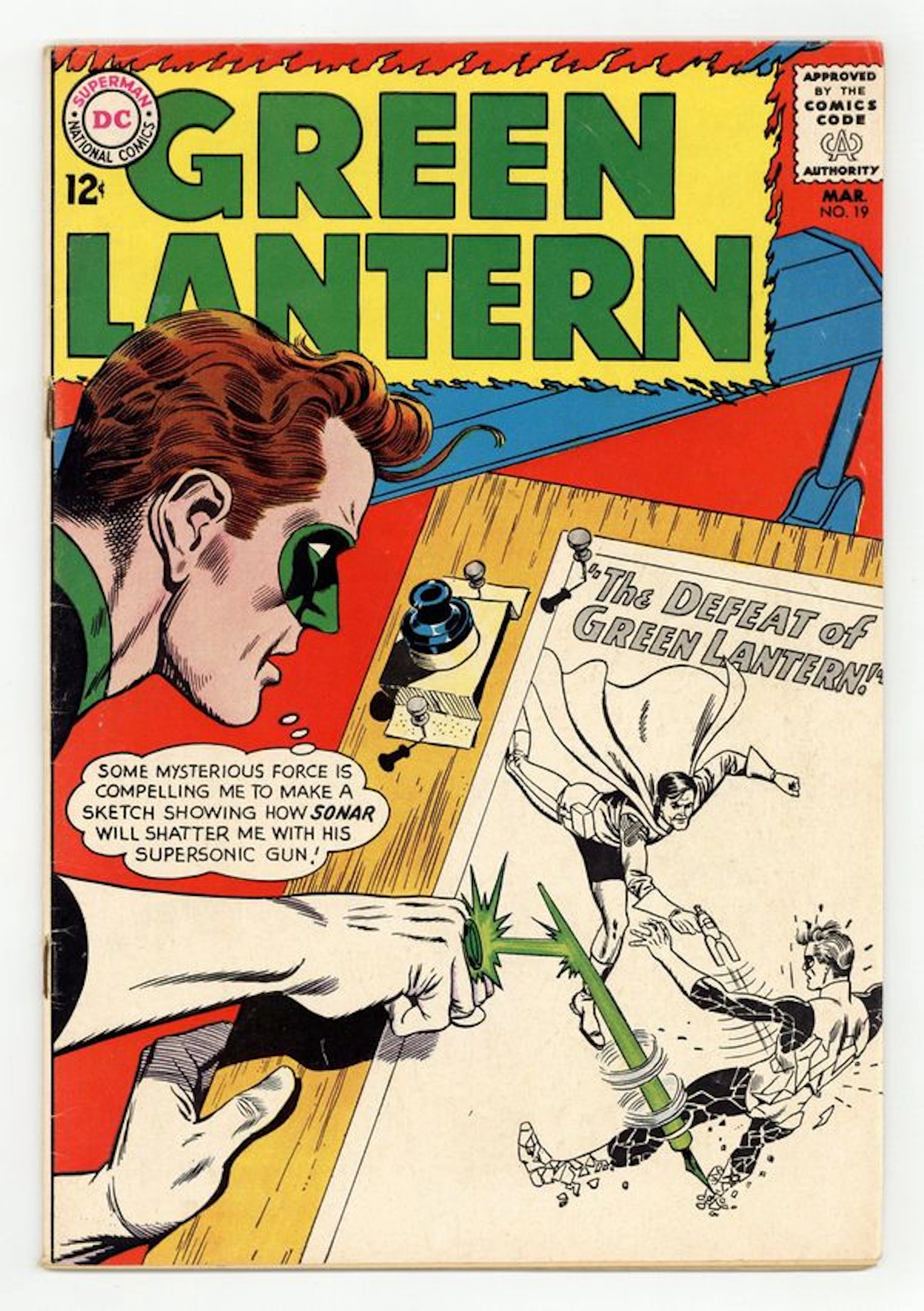 Green Lantern (1960 2nd Series DC) 19 VG 4.0
