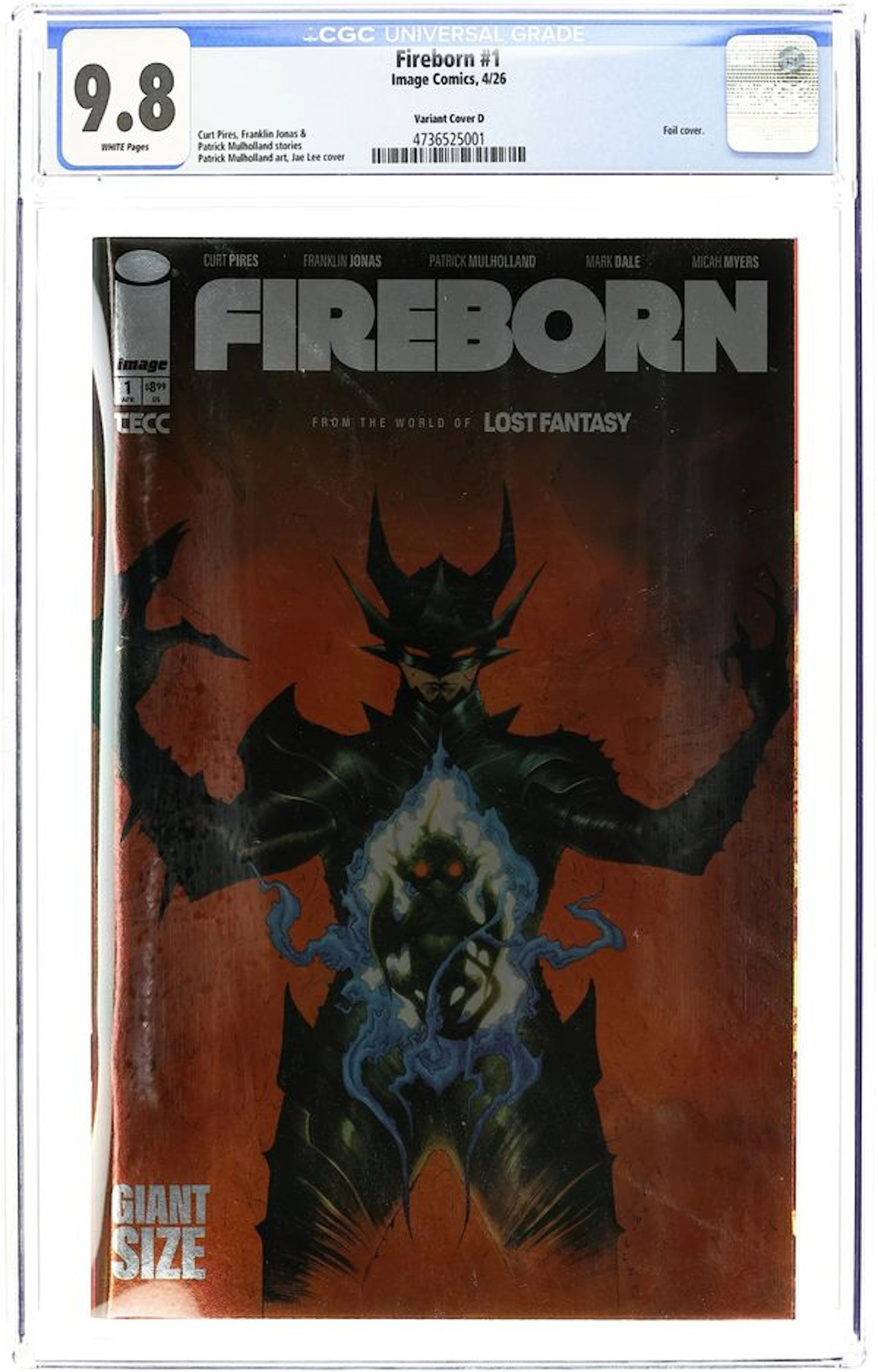 Fireborn (2026 Image) 1D CGC 9.8