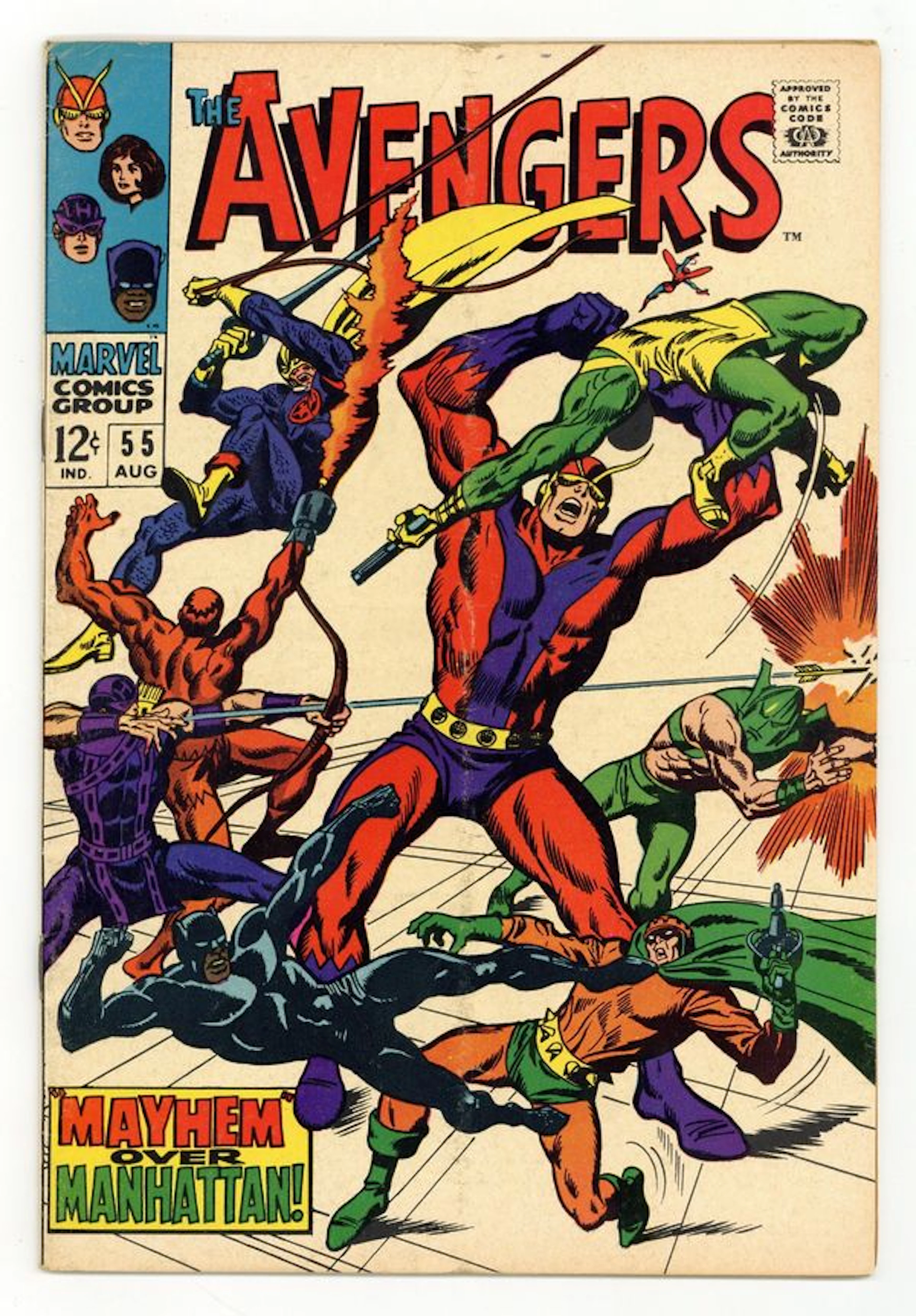 Avengers (1963 1st Series) 55 GD/VG 3.0