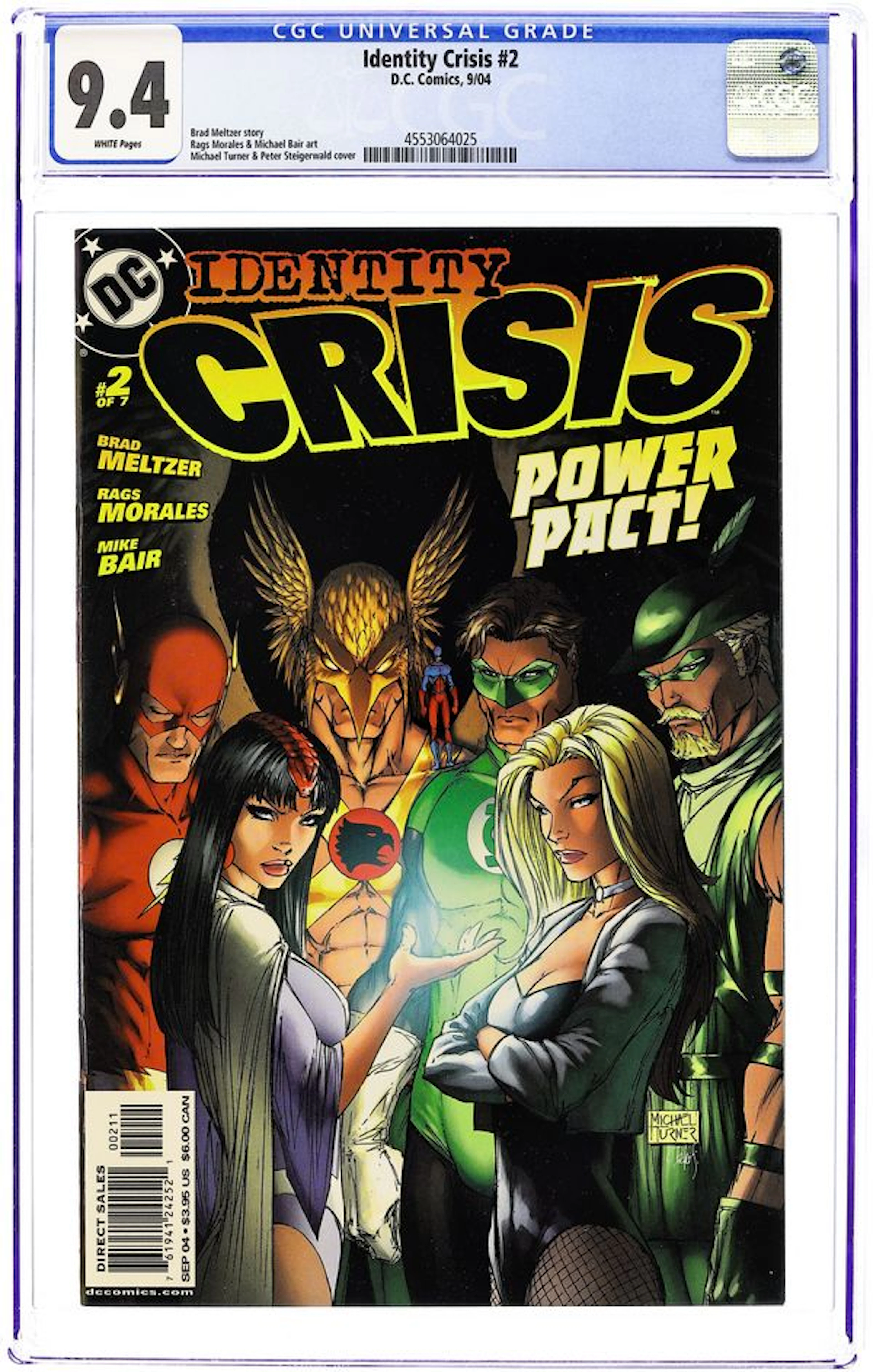 Identity Crisis (2004) 2A CGC 9.4