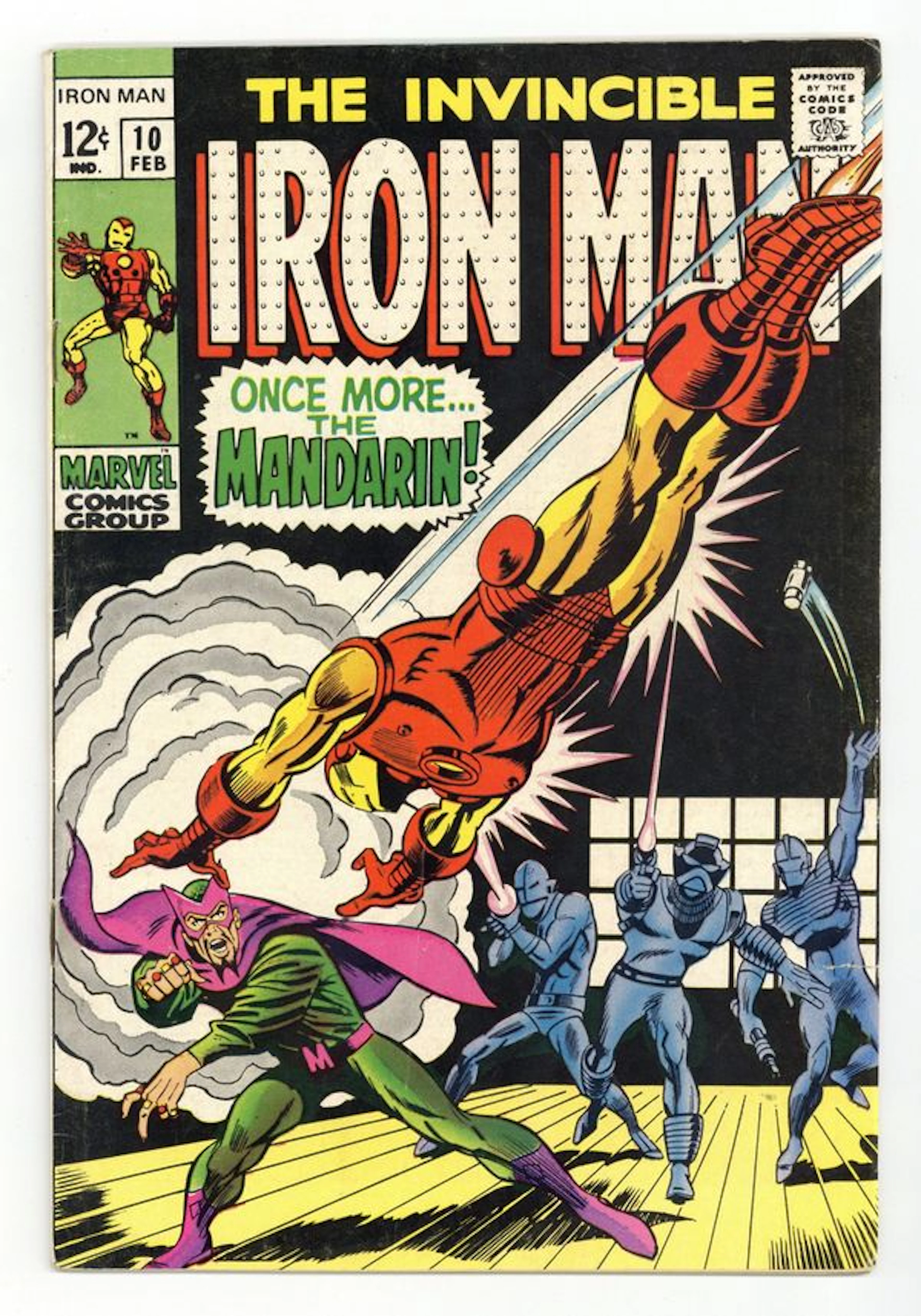 Iron Man (1968 1st Series) 10 VG+ 4.5