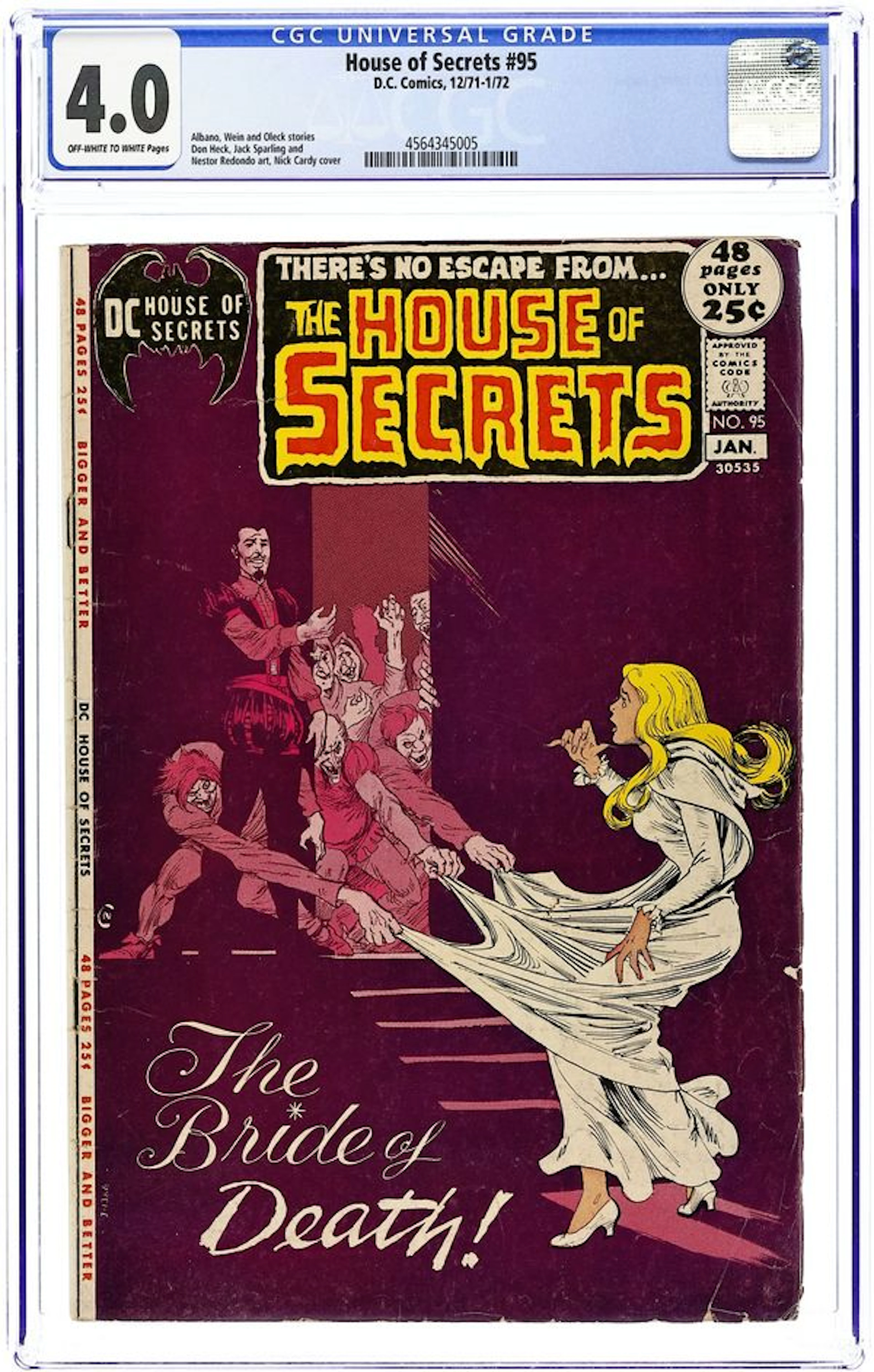 House of Secrets (1956 1st Series) 95 CGC 4.0