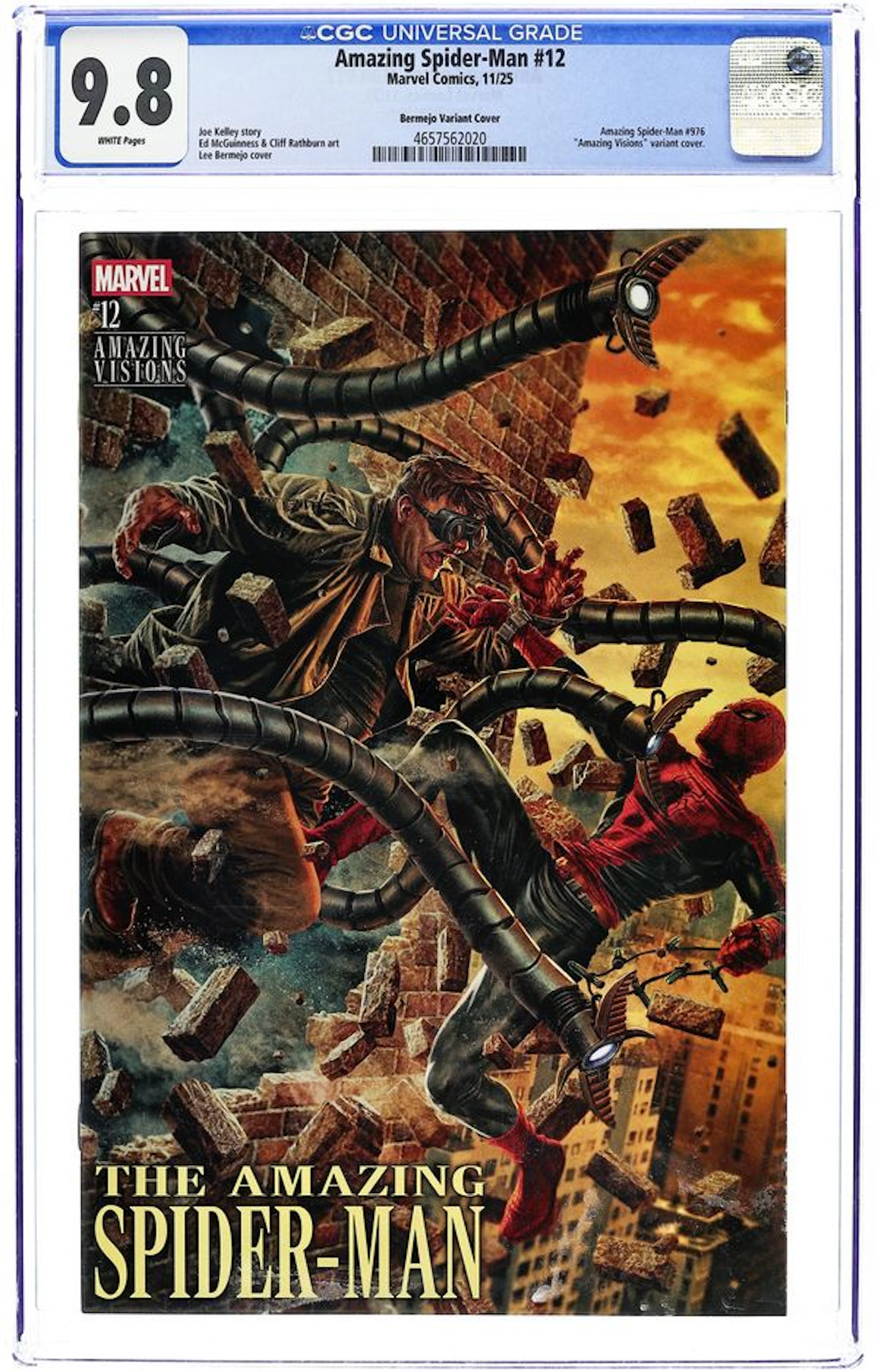 Amazing Spider-Man (2025 8th Series) 12E CGC 9.8