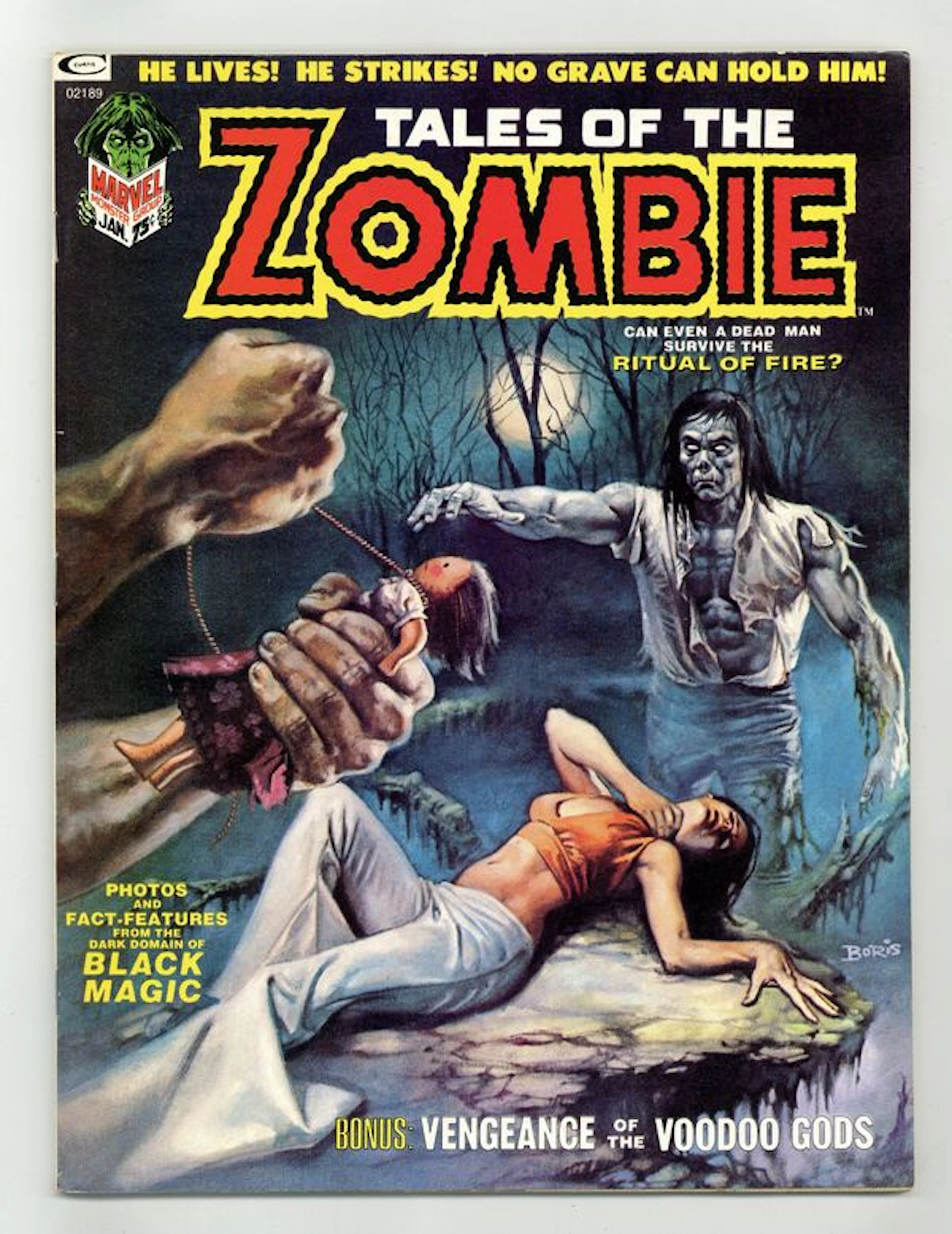 Tales of the Zombie (1973) Magazine 3 FN/VF 7.0
