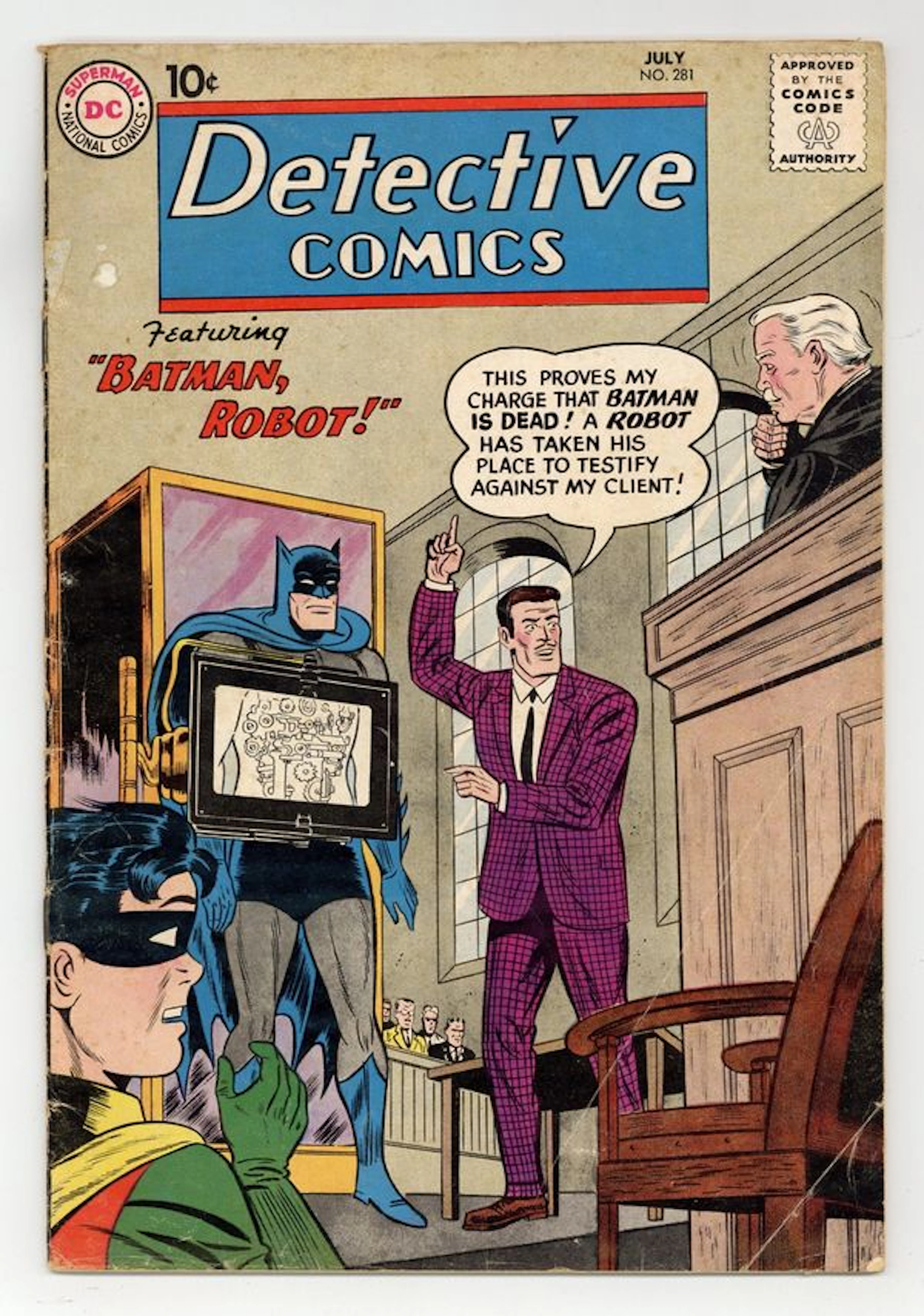 Detective Comics (1937 1st Series) 281 GD 2.0