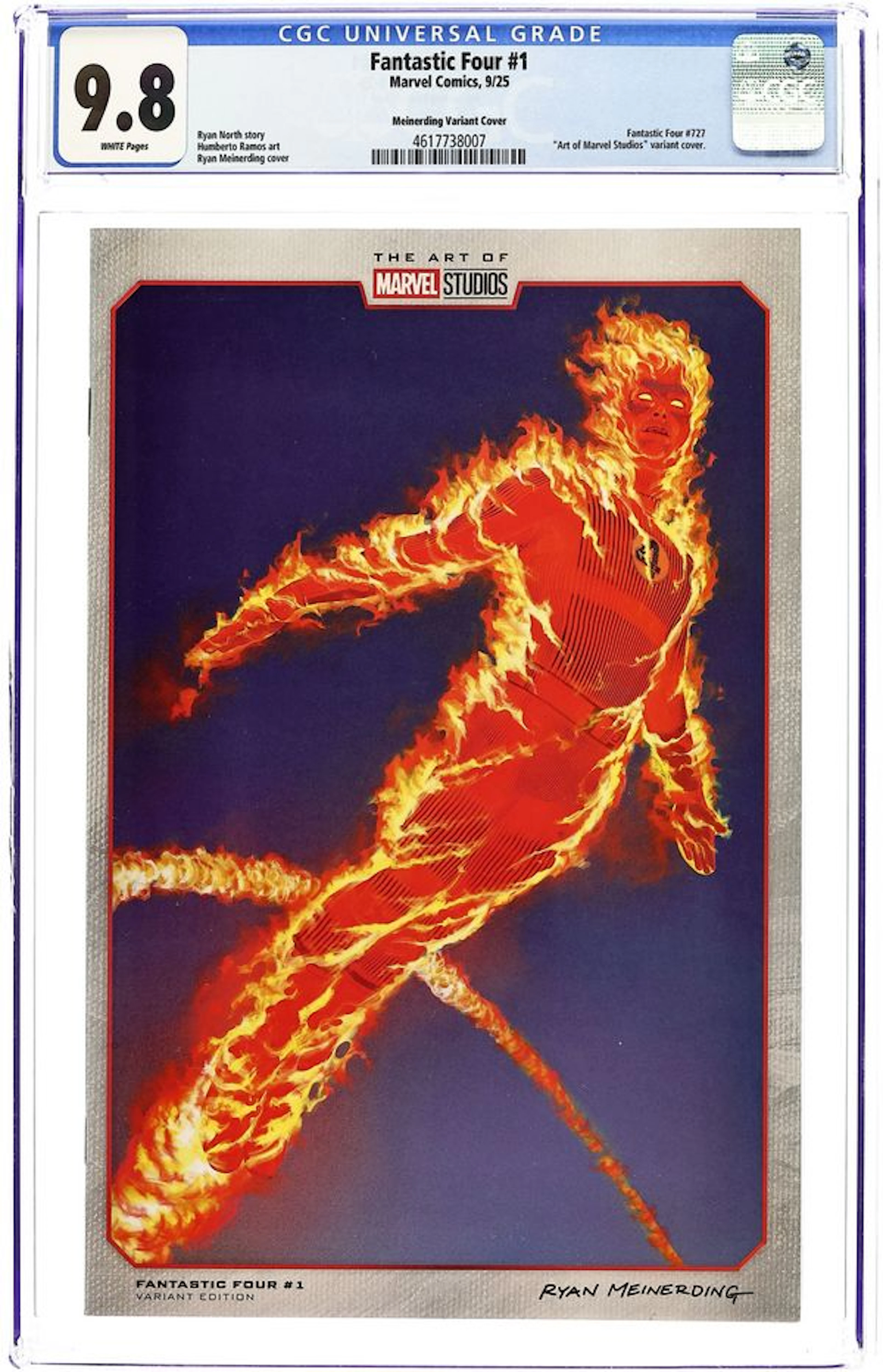 Fantastic Four (2025 Marvel) 1H CGC 9.8