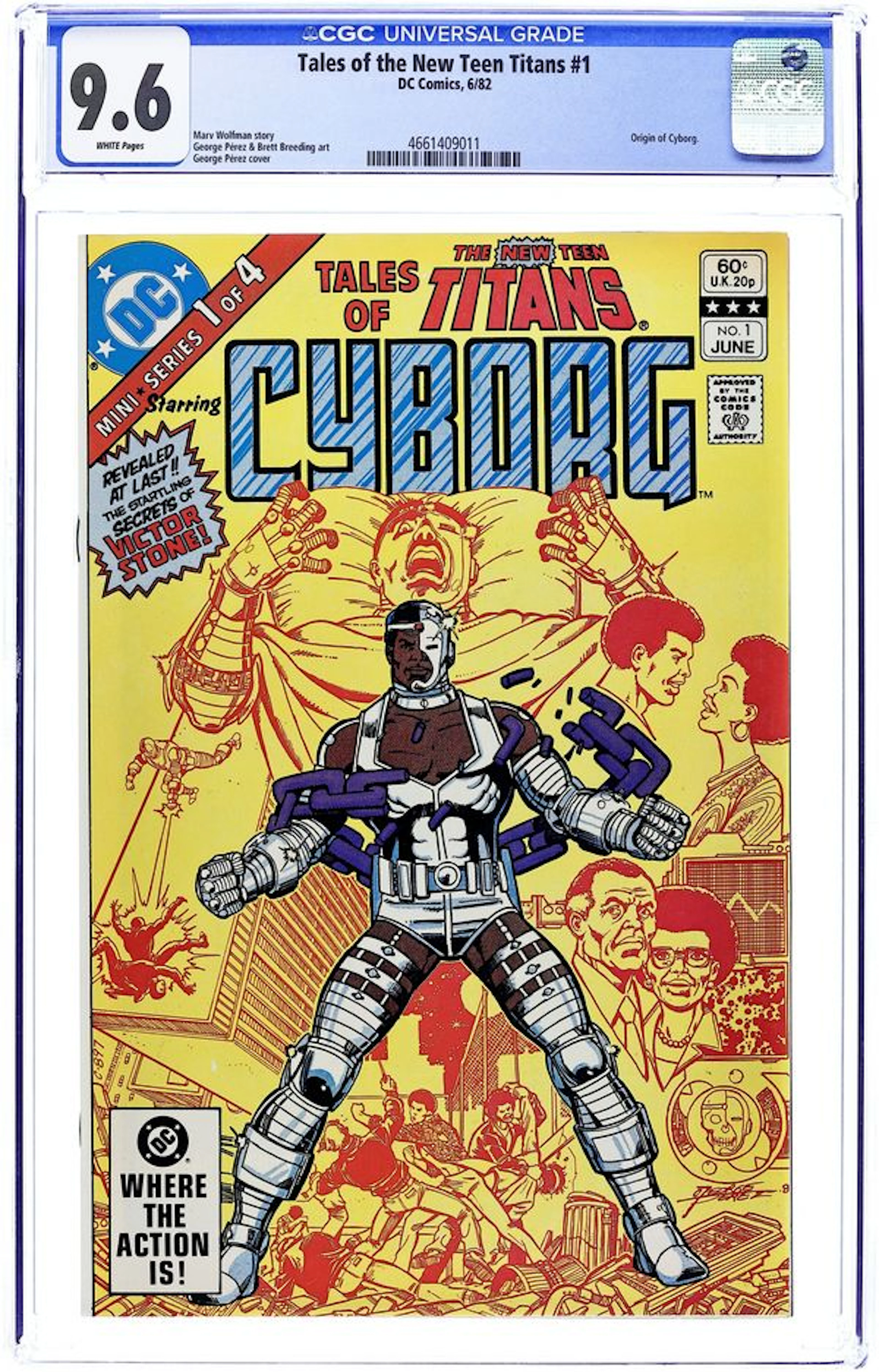 Tales of the New Teen Titans (1982) 1D CGC 9.6