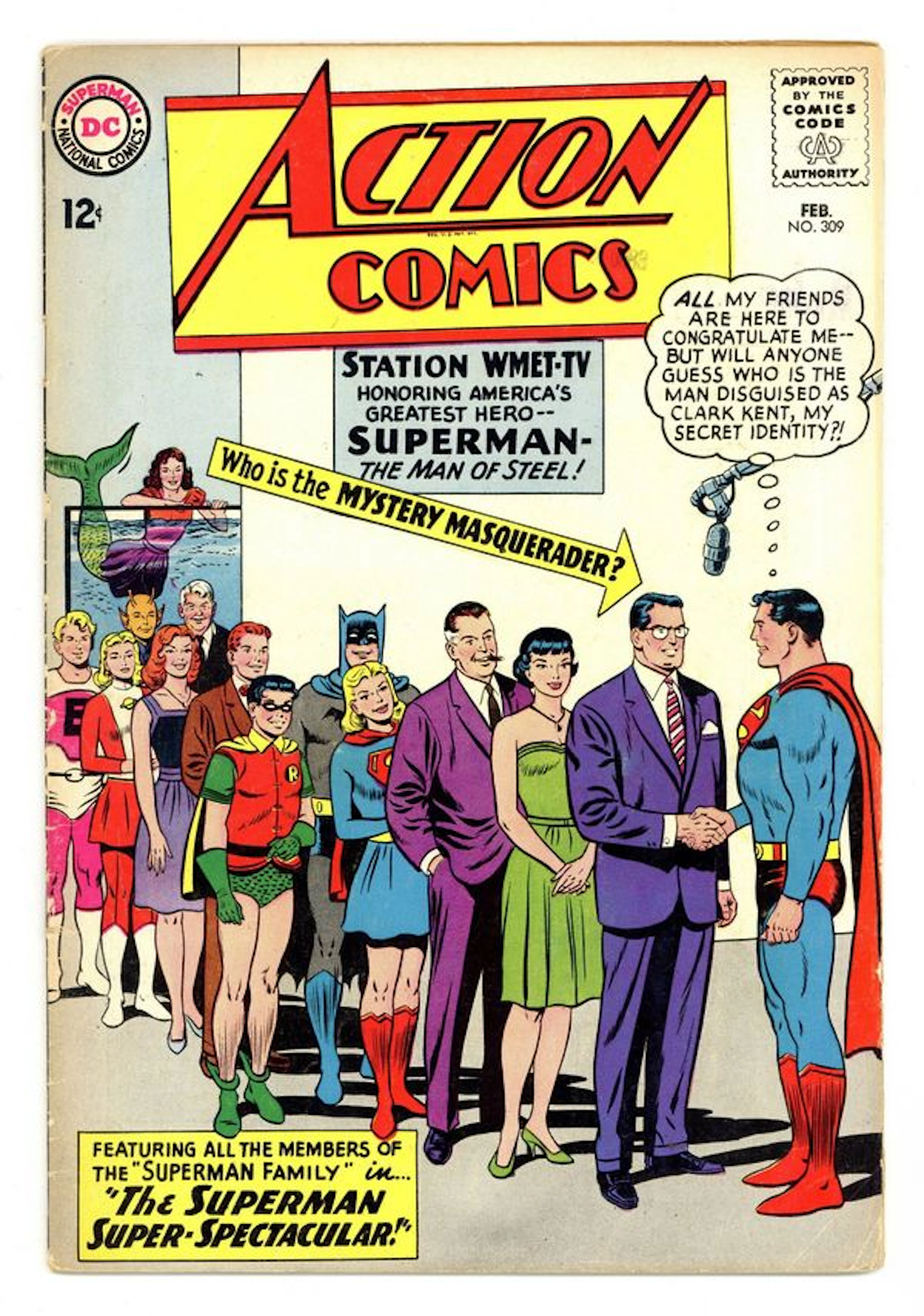 Action Comics (1938 DC) 309 VG- 3.5