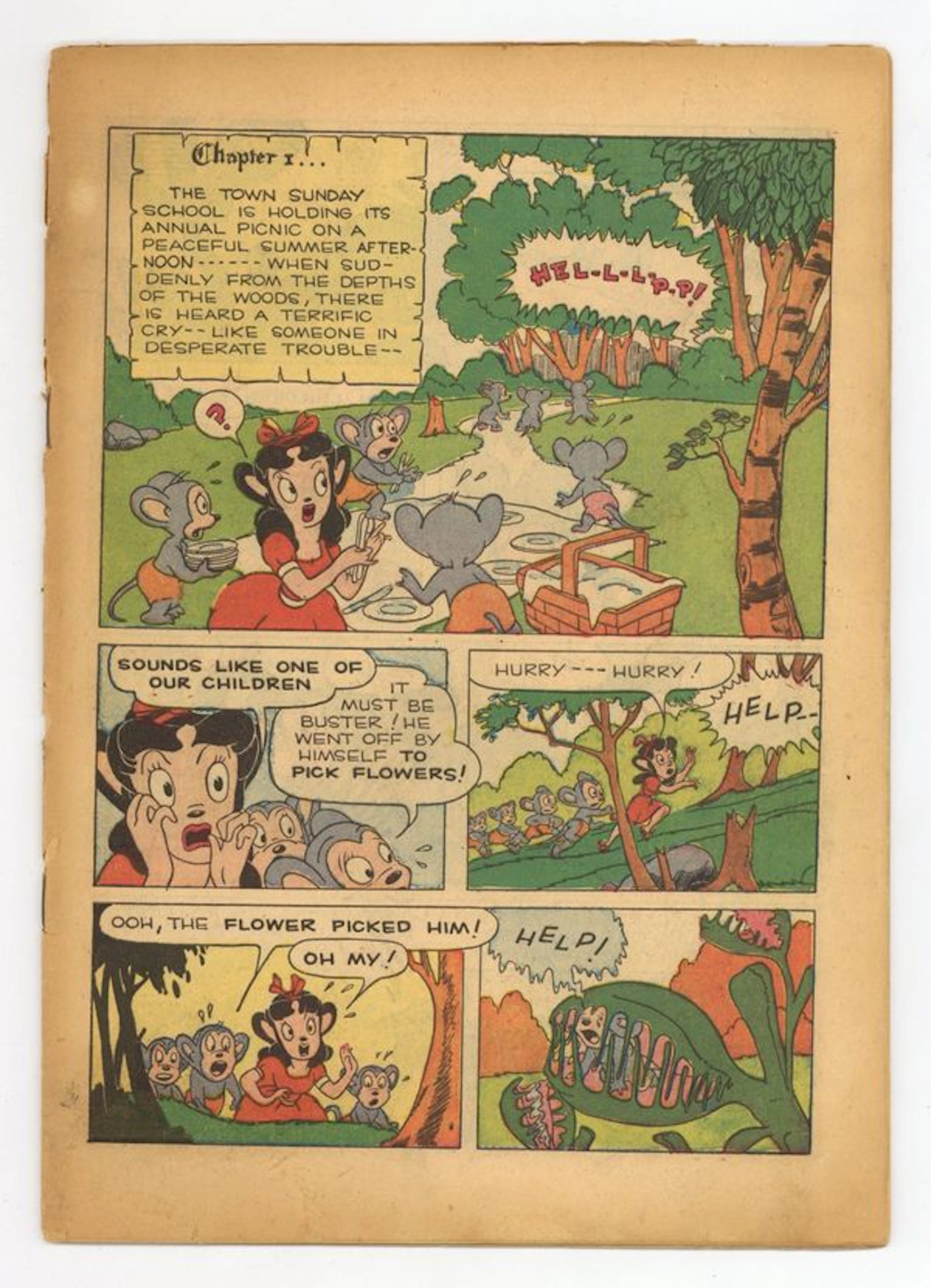 Adventures of Mighty Mouse (1952-1955 St. John) 6 Coverless