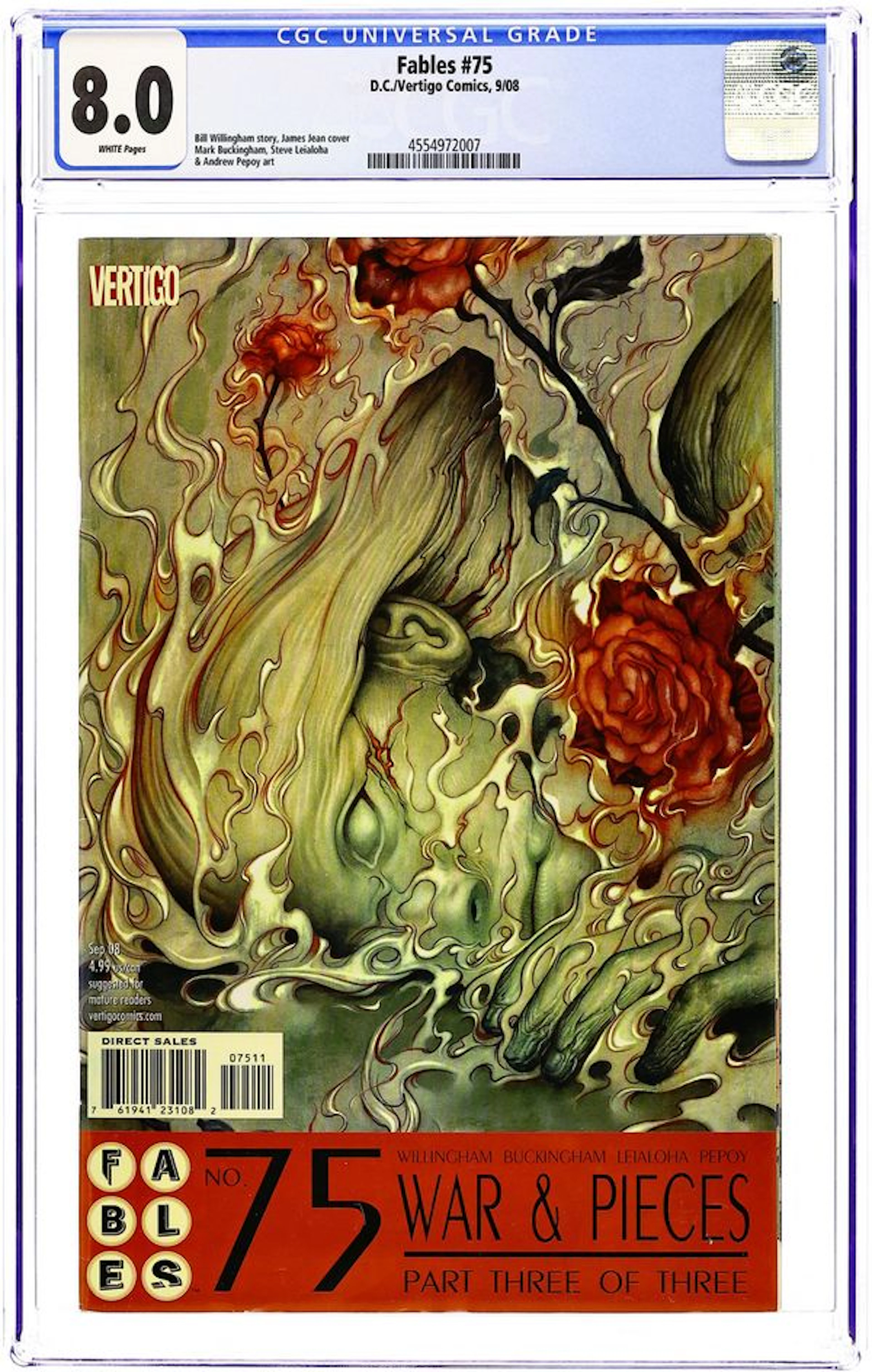 Fables (2002) 75 CGC 8.0