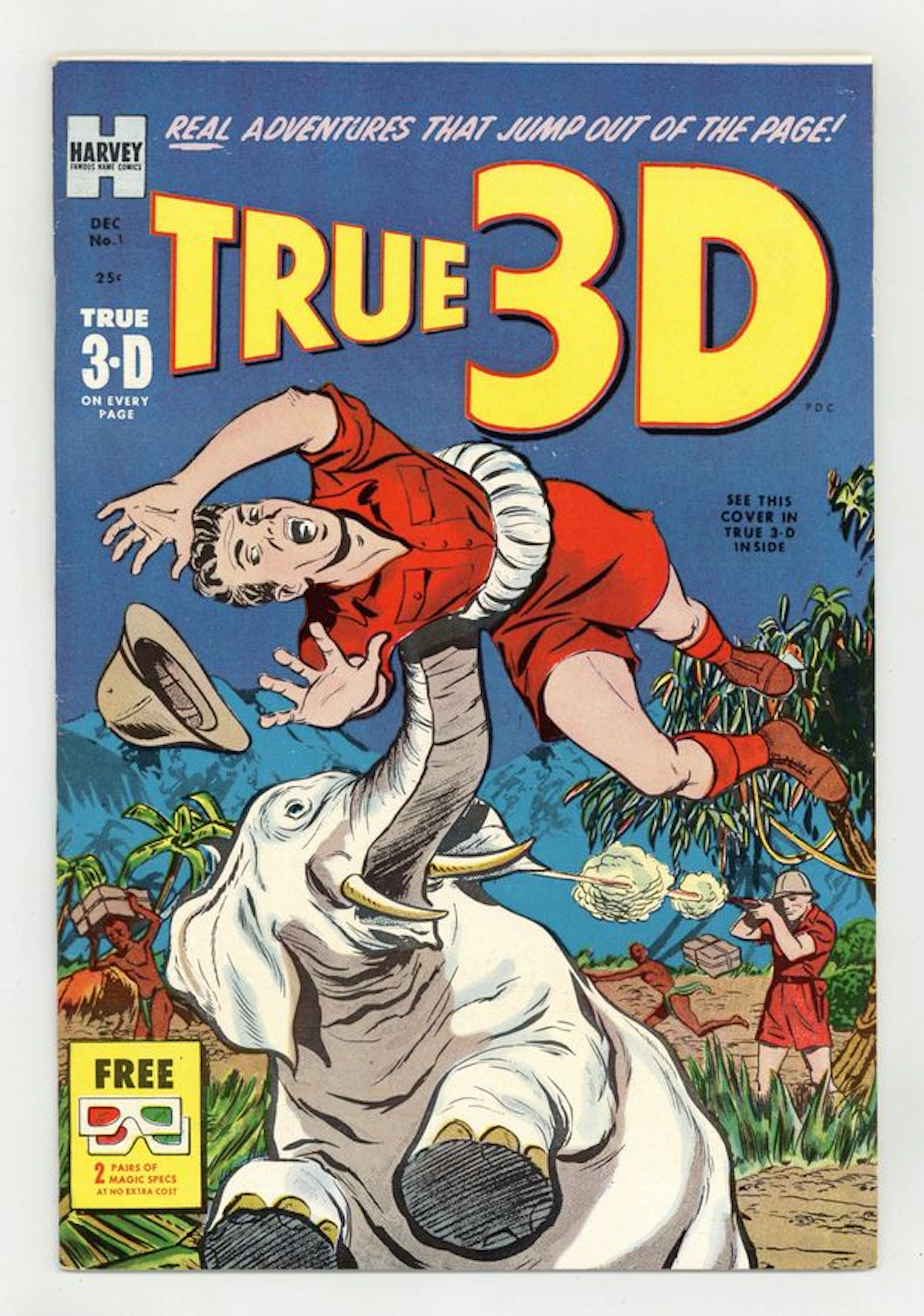 True 3-D (1953 Harvey) 1 FN/VF 7.0