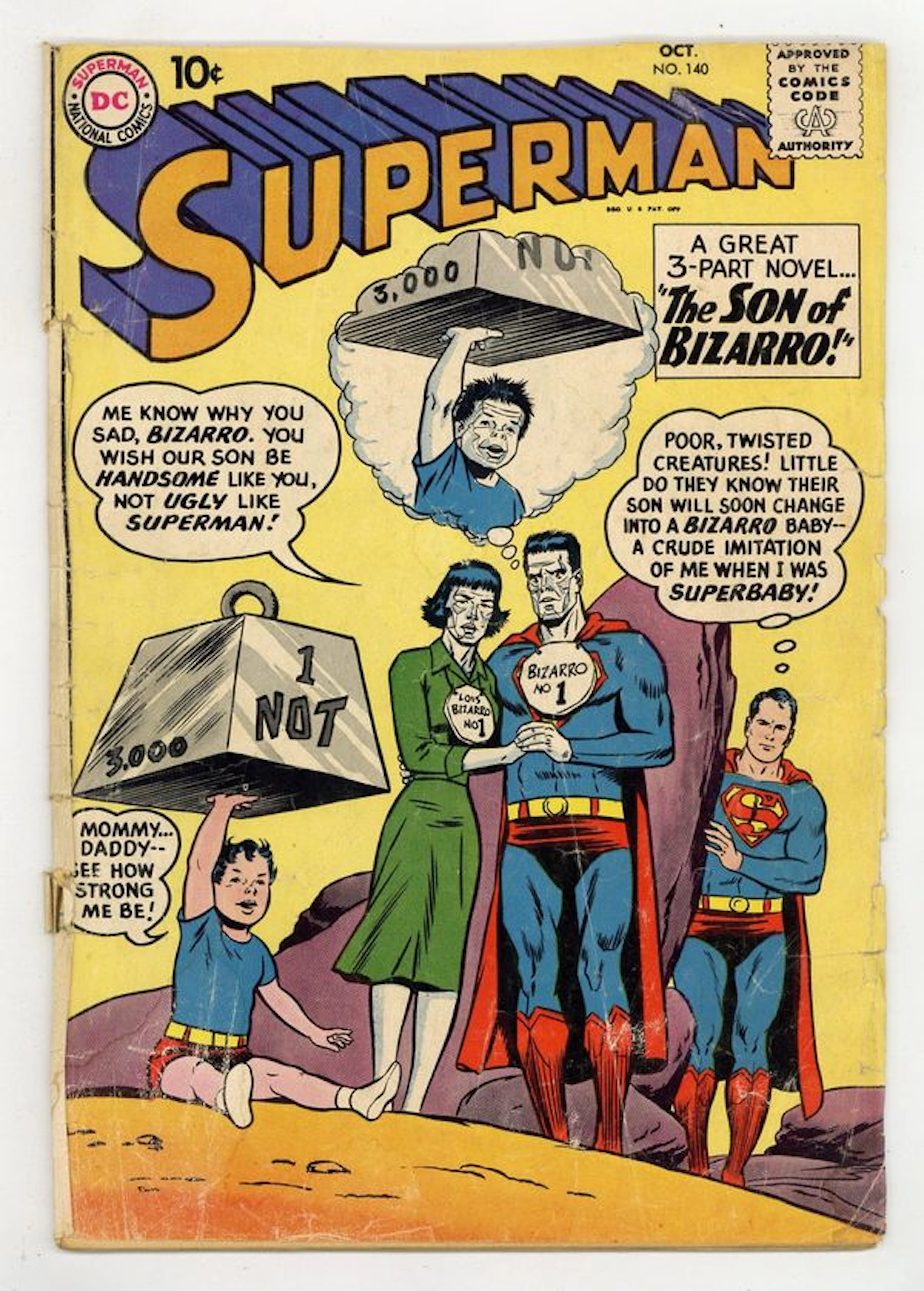 Superman (1939 1st Series) 140 GD 2.0