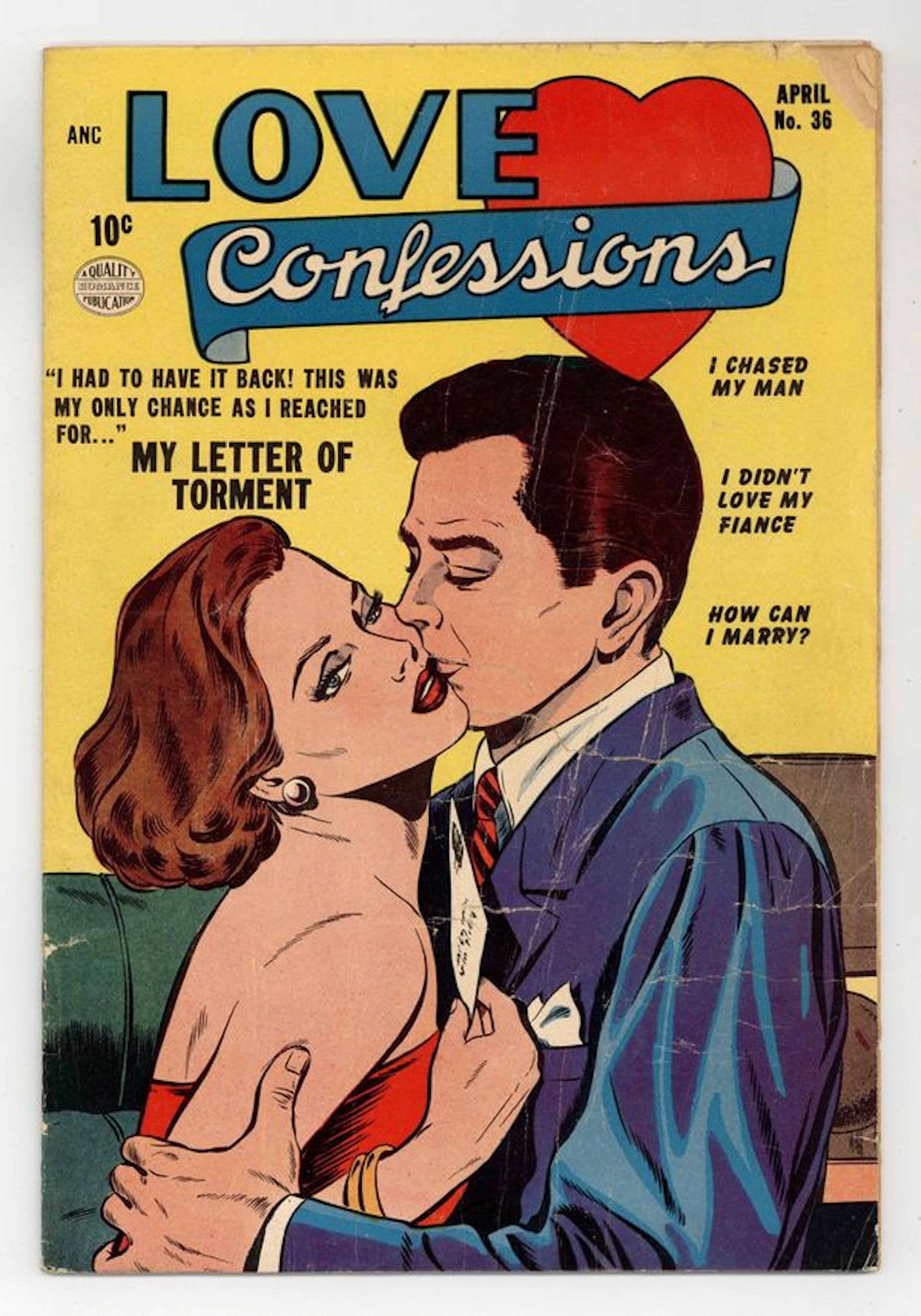 Love Confessions (1949 Quality) 36 FR/GD 1.5