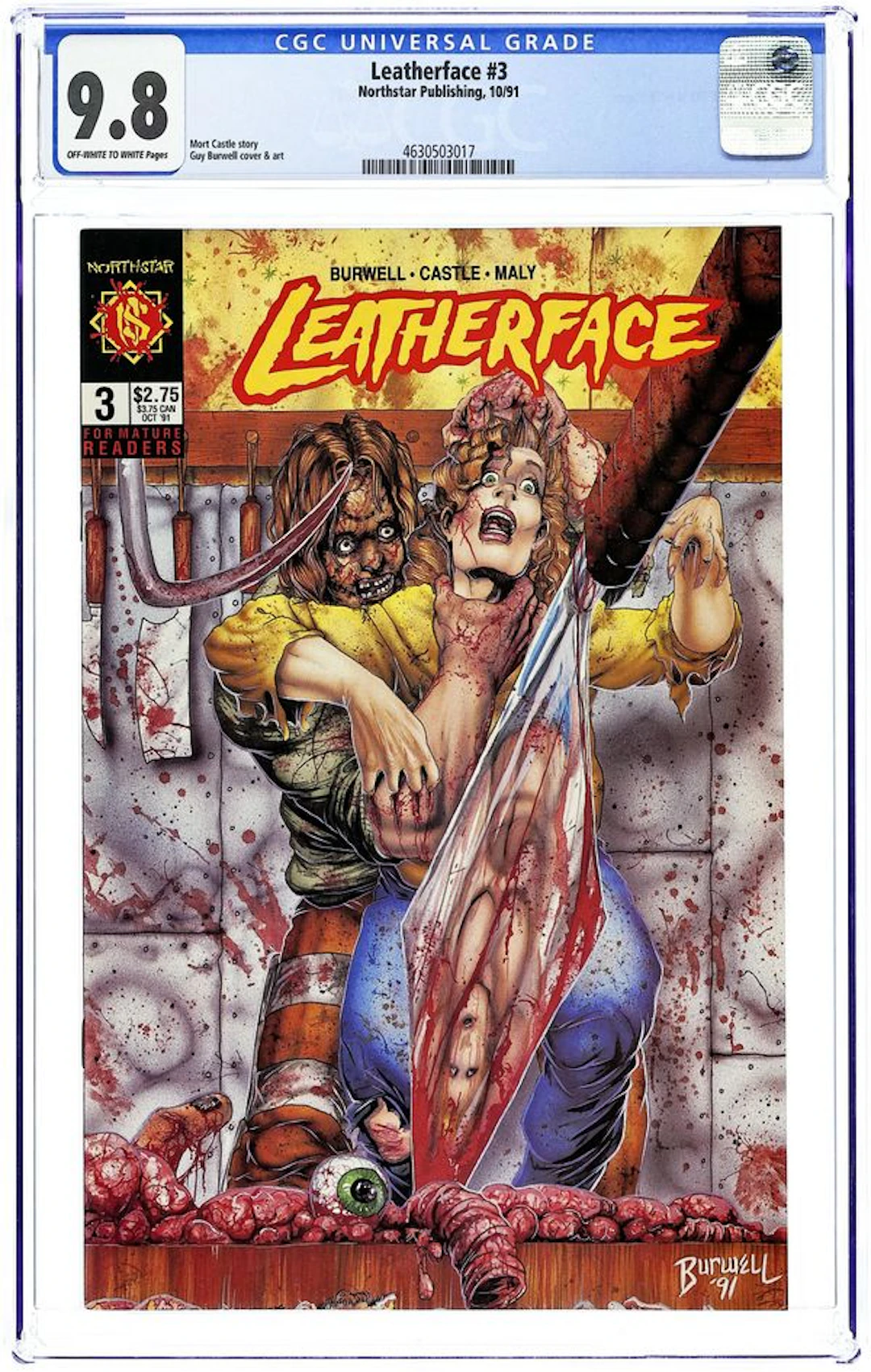 Leatherface (1991) 3 CGC 9.8