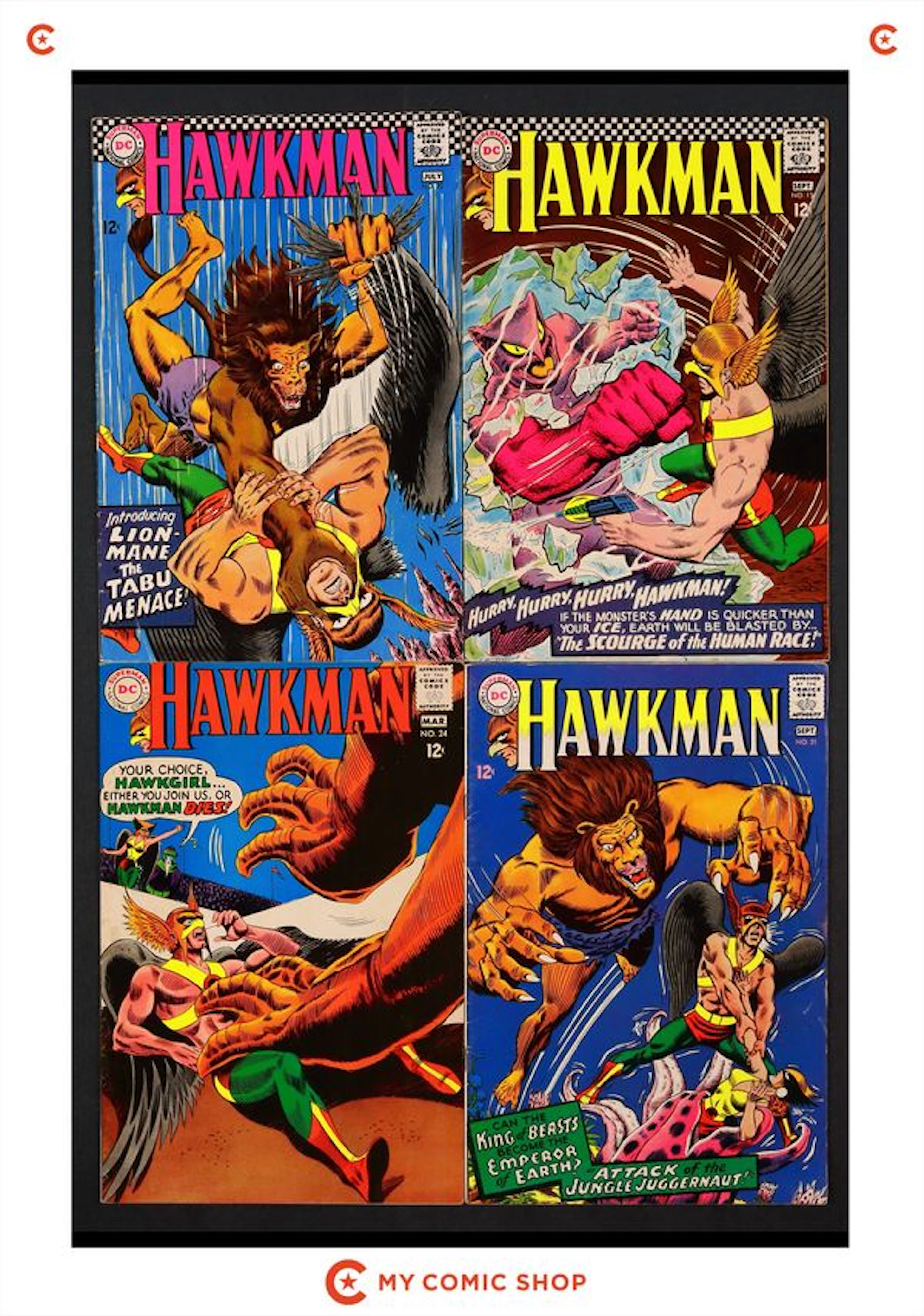 Hawkman Lot of 4