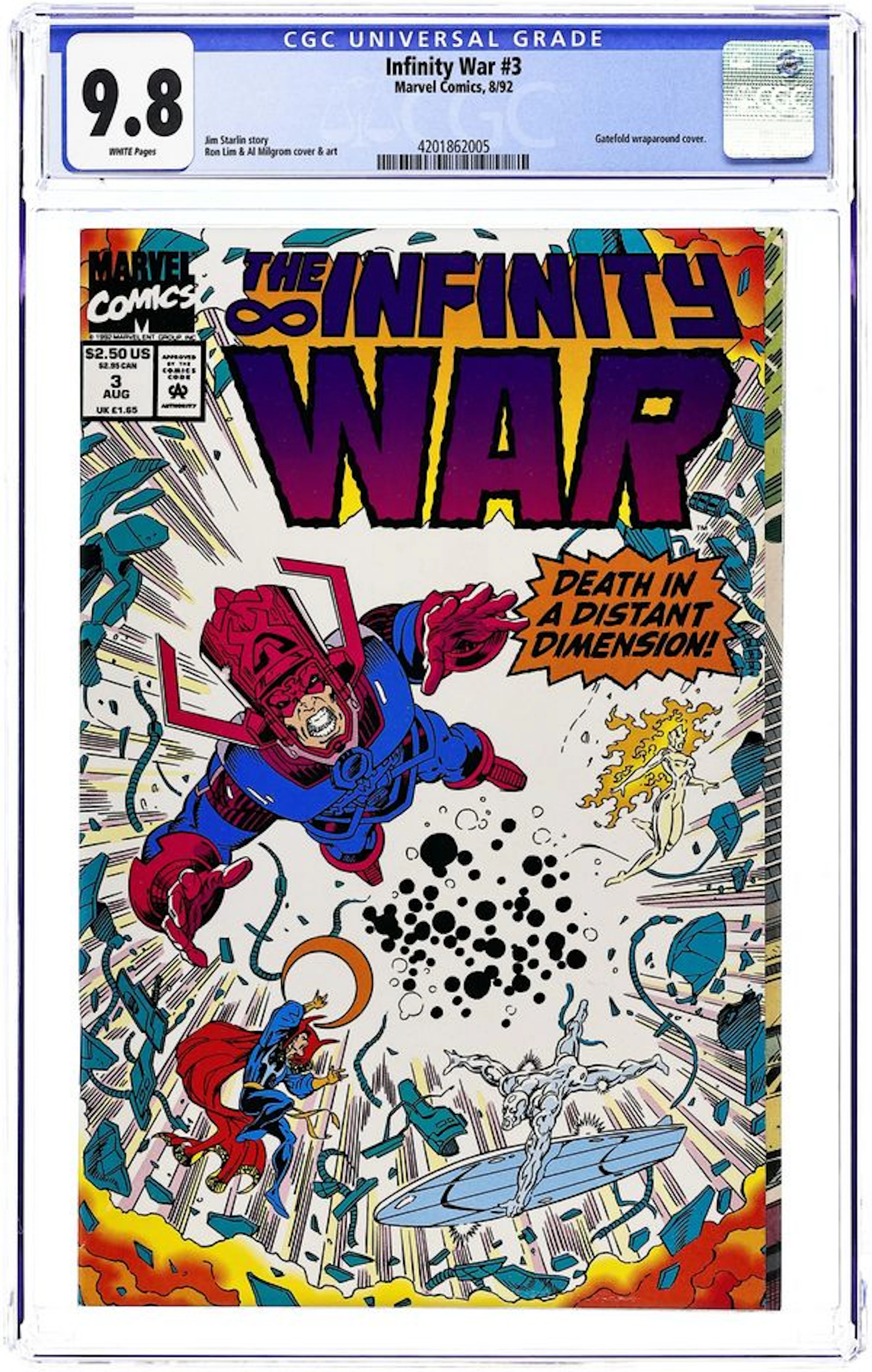 Infinity War (1992) 3 CGC 9.8