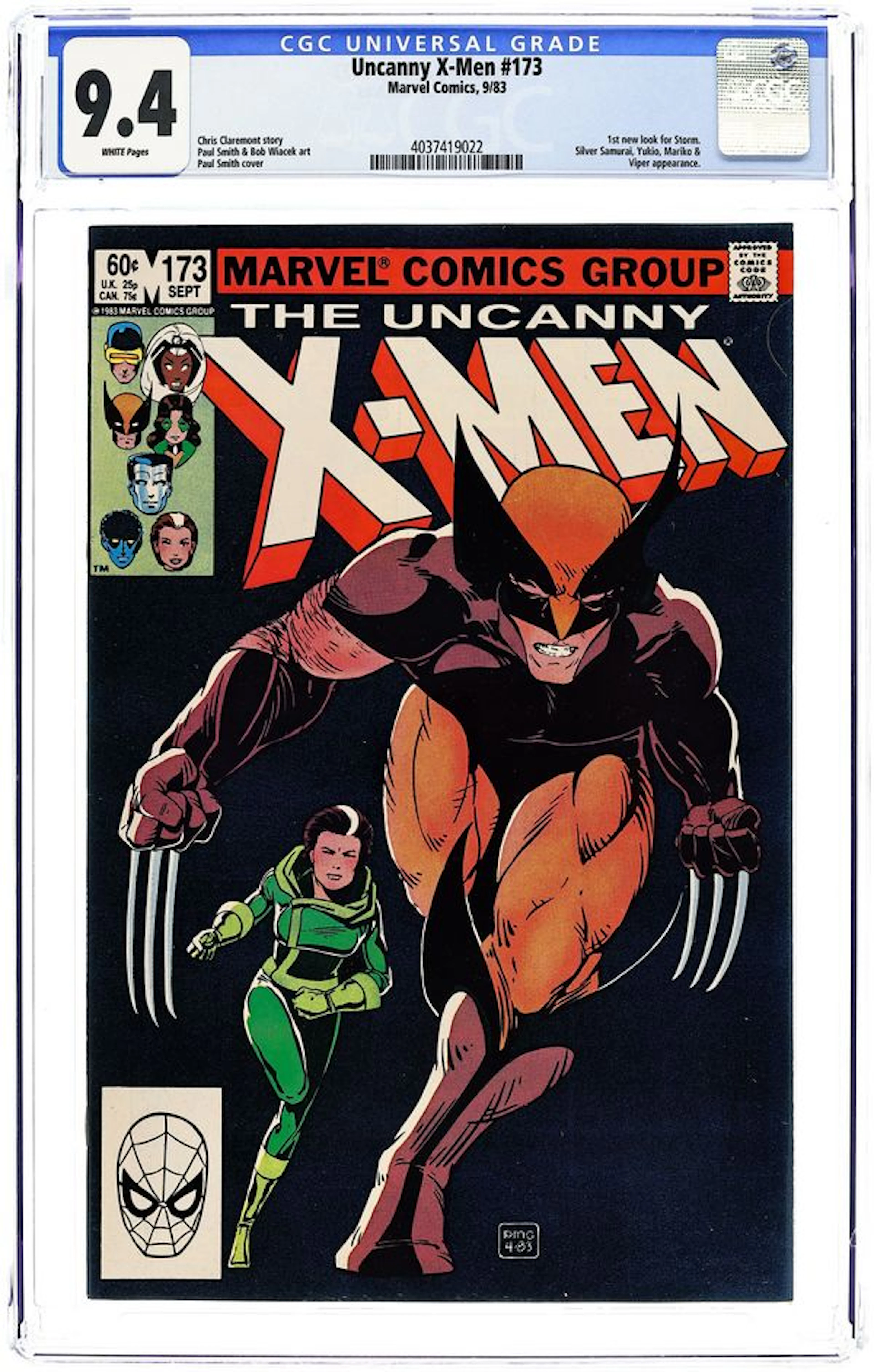 Uncanny X-Men (1963 1st Series) 173 CGC 9.4