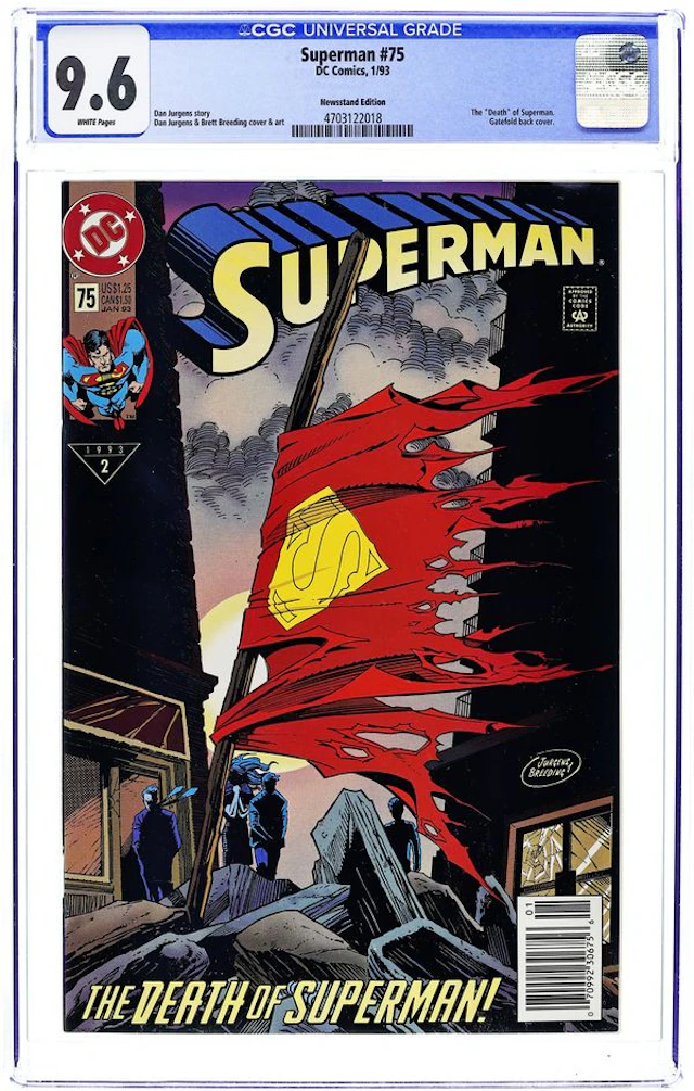 Superman (1987 2nd Series) 75N CGC 9.6