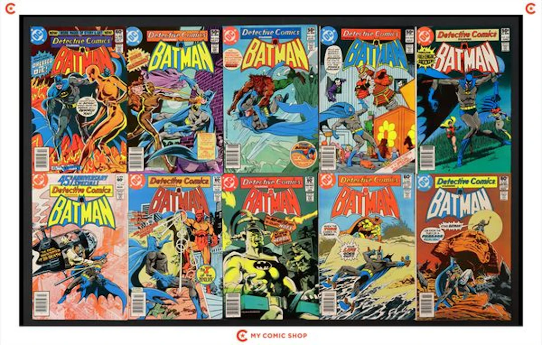 Detective Comics Lot of 10