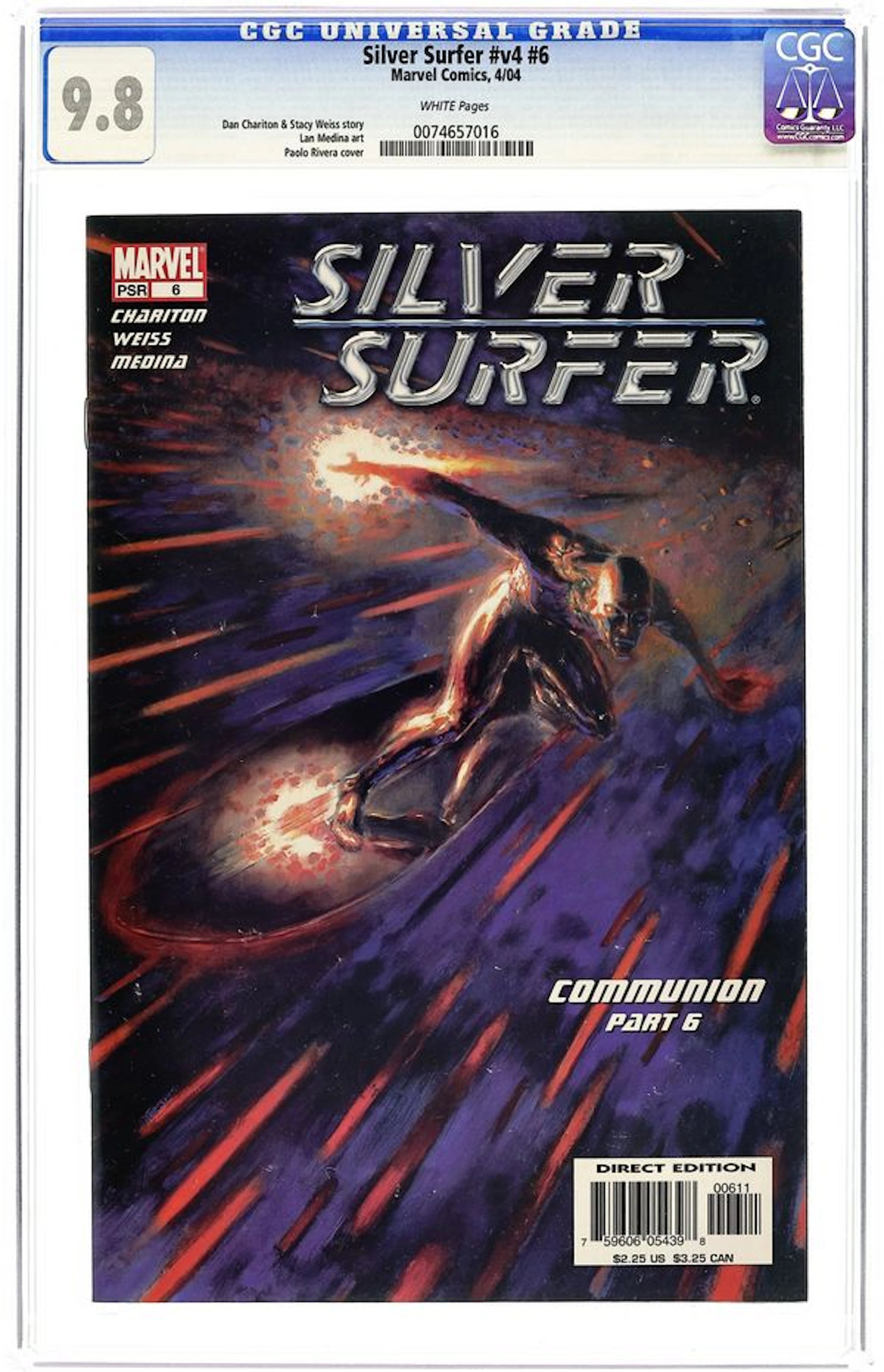 Silver Surfer (2003 3rd Series) 6 CGC 9.8
