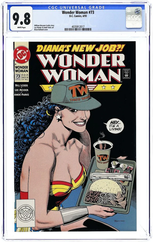 Wonder Woman (1987 2nd Series) 73 CGC 9.8