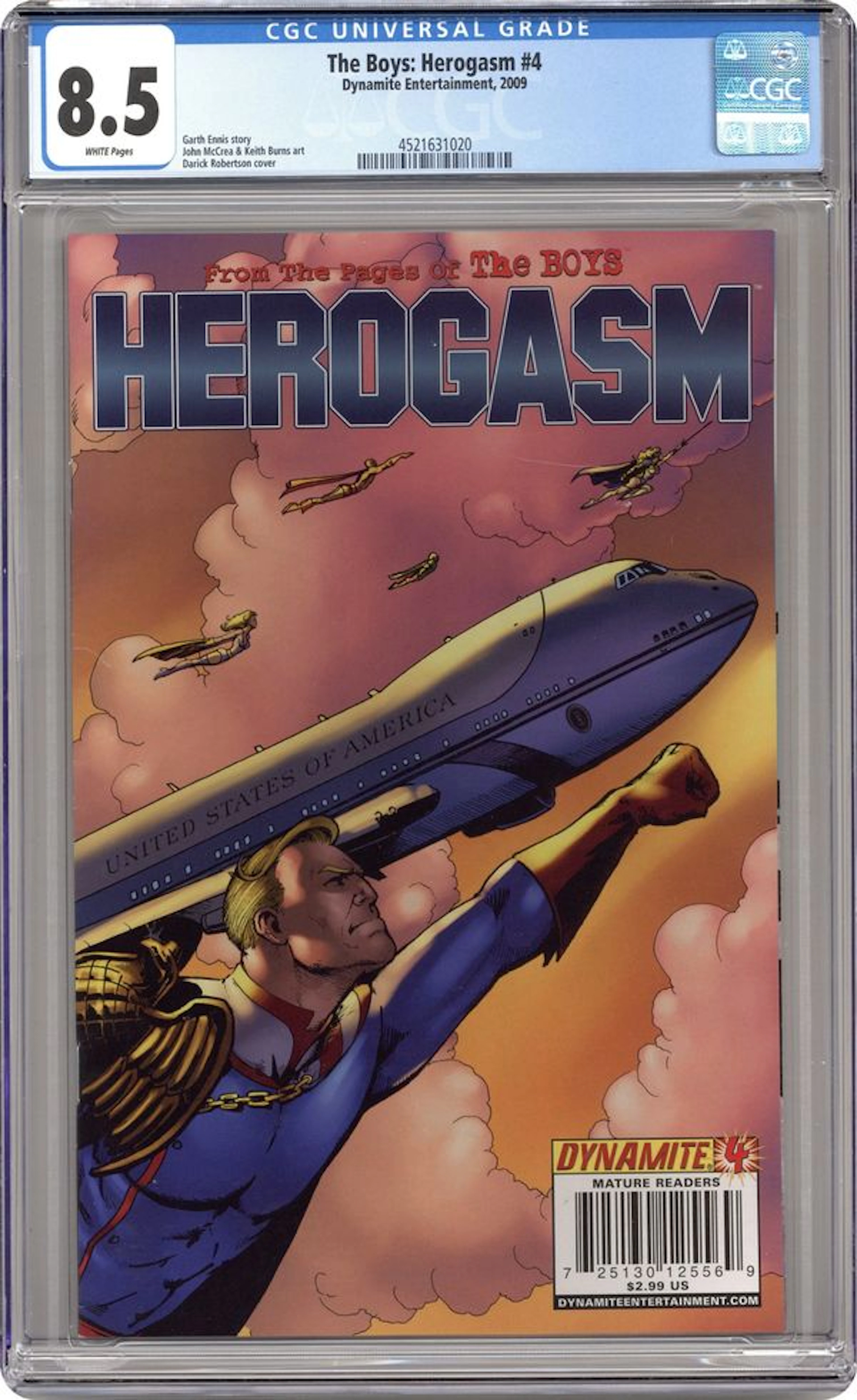 Boys Herogasm (2009) 4 CGC 8.5