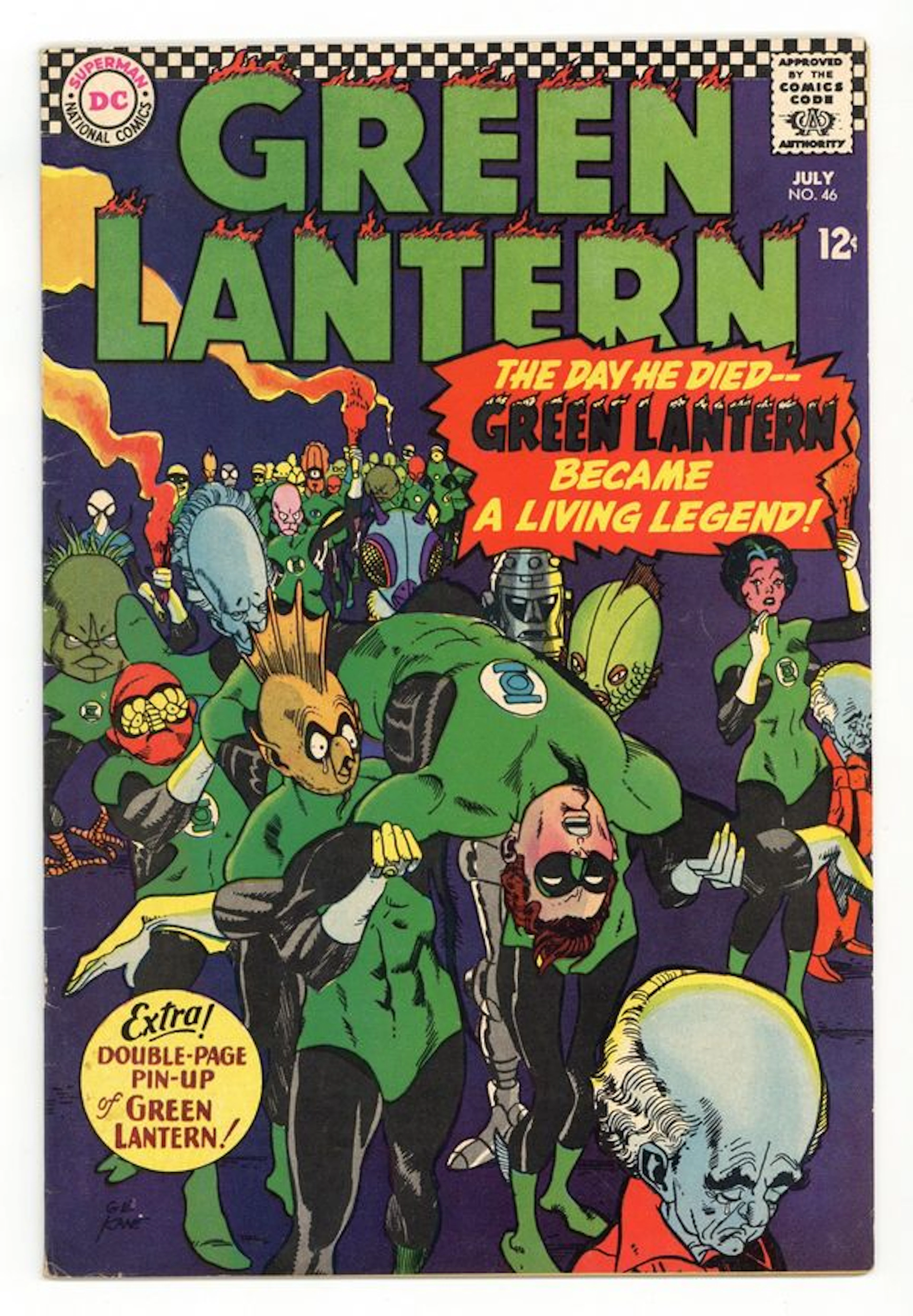 Green Lantern (1960 2nd Series DC) 46 VG+ 4.5