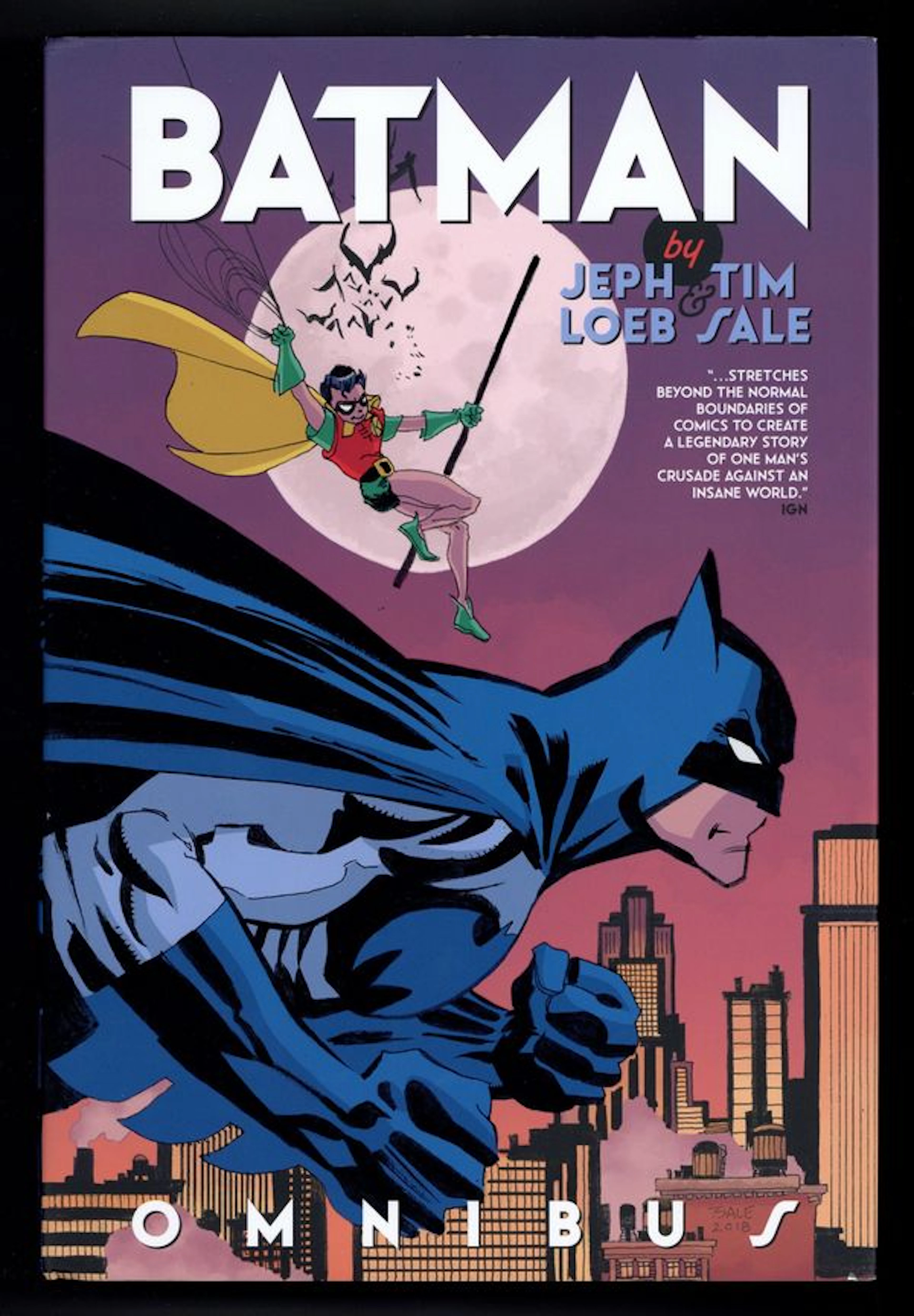 Batman Omnibus HC (2018 DC) By Jeph Loeb and Tim Sale 1-REP VF+ 8.5