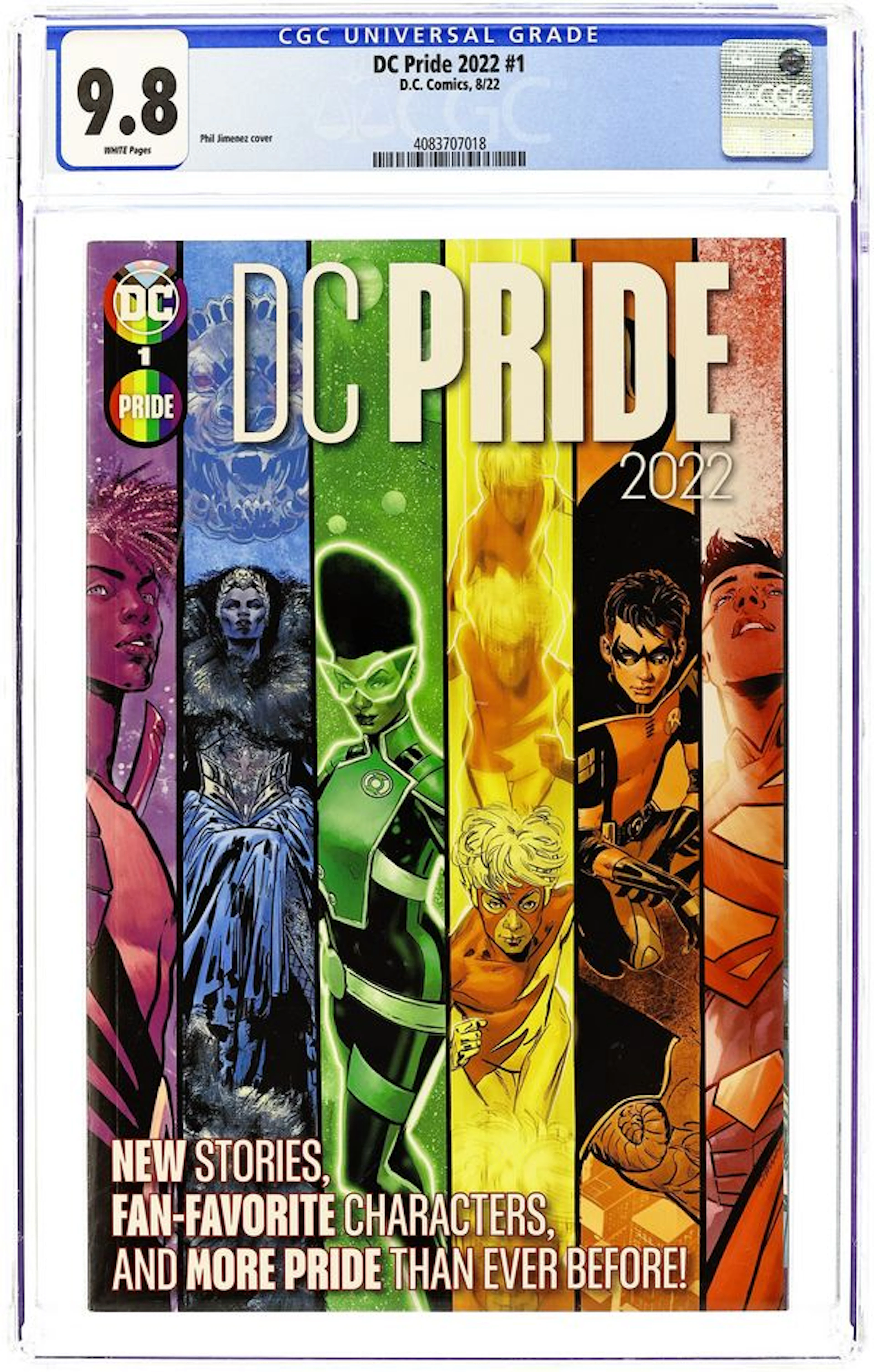 DC Pride (2021 DC) 2022A CGC 9.8