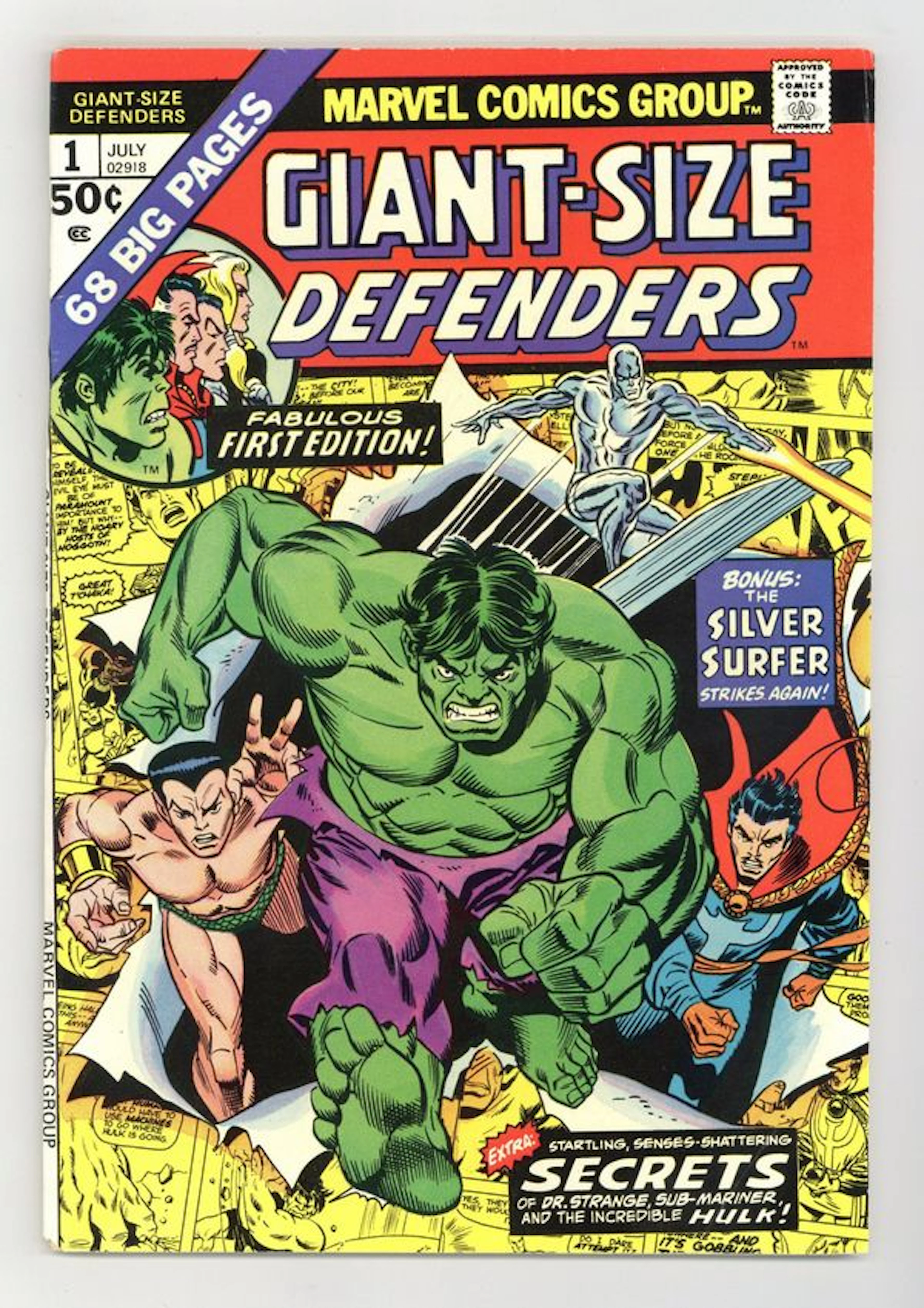 Giant-Size Defenders (1974) 1 FN 6.0