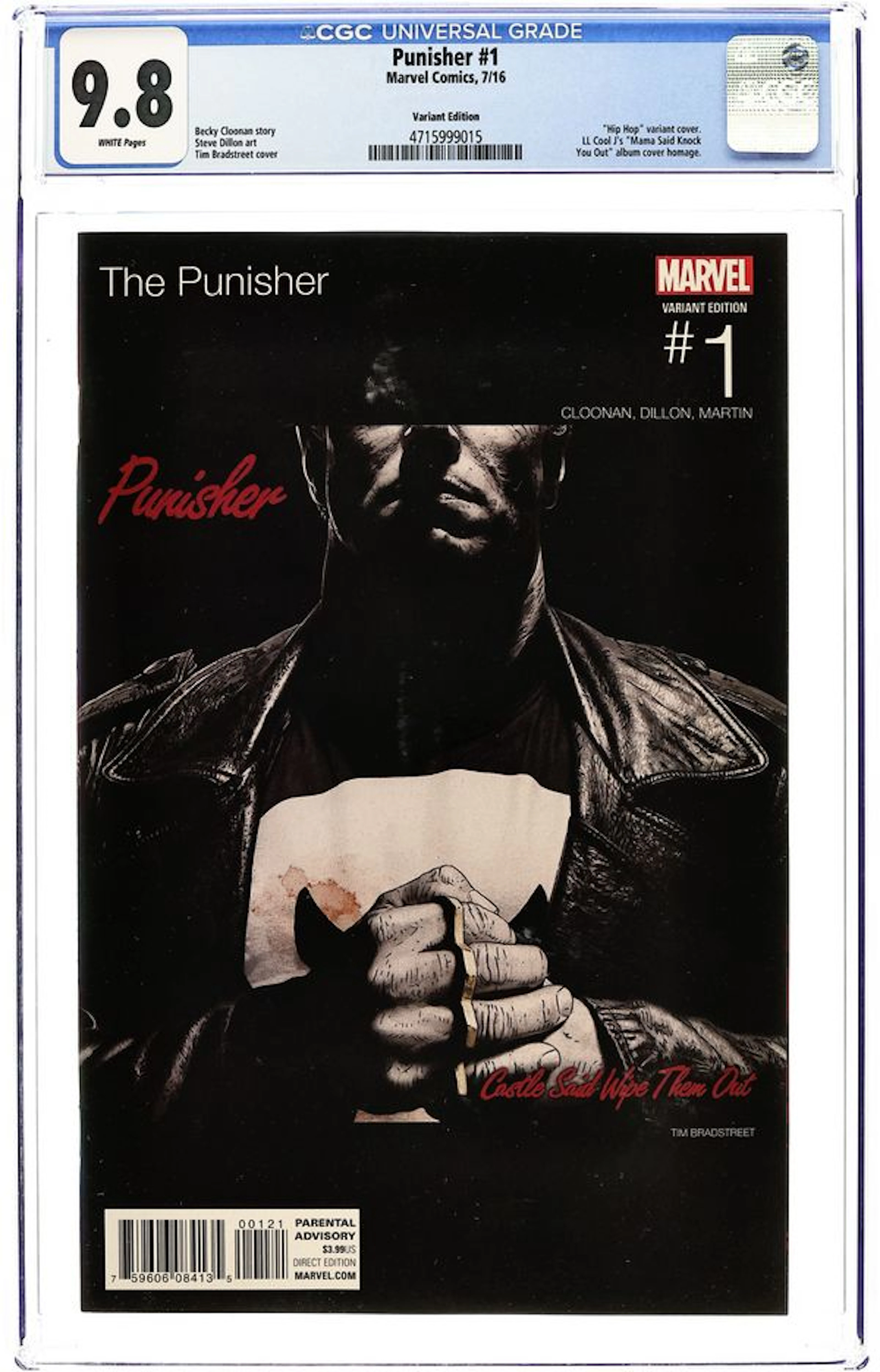 Punisher (2016 11th Series) 1B CGC 9.8