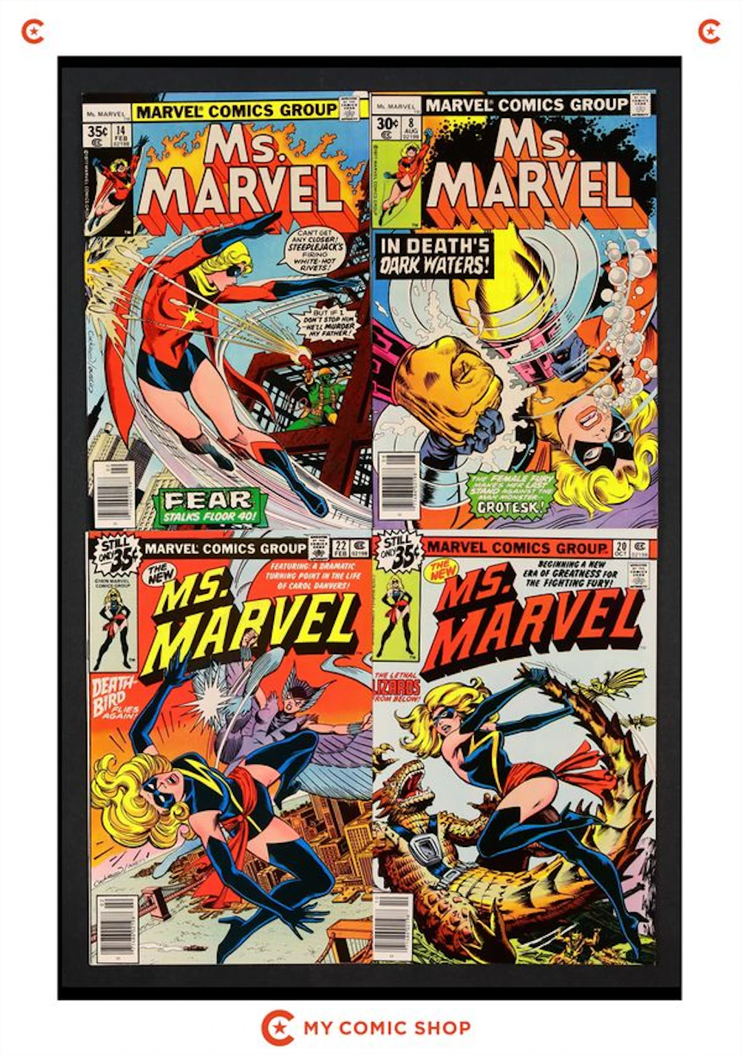 Ms. Marvel Lot of 4