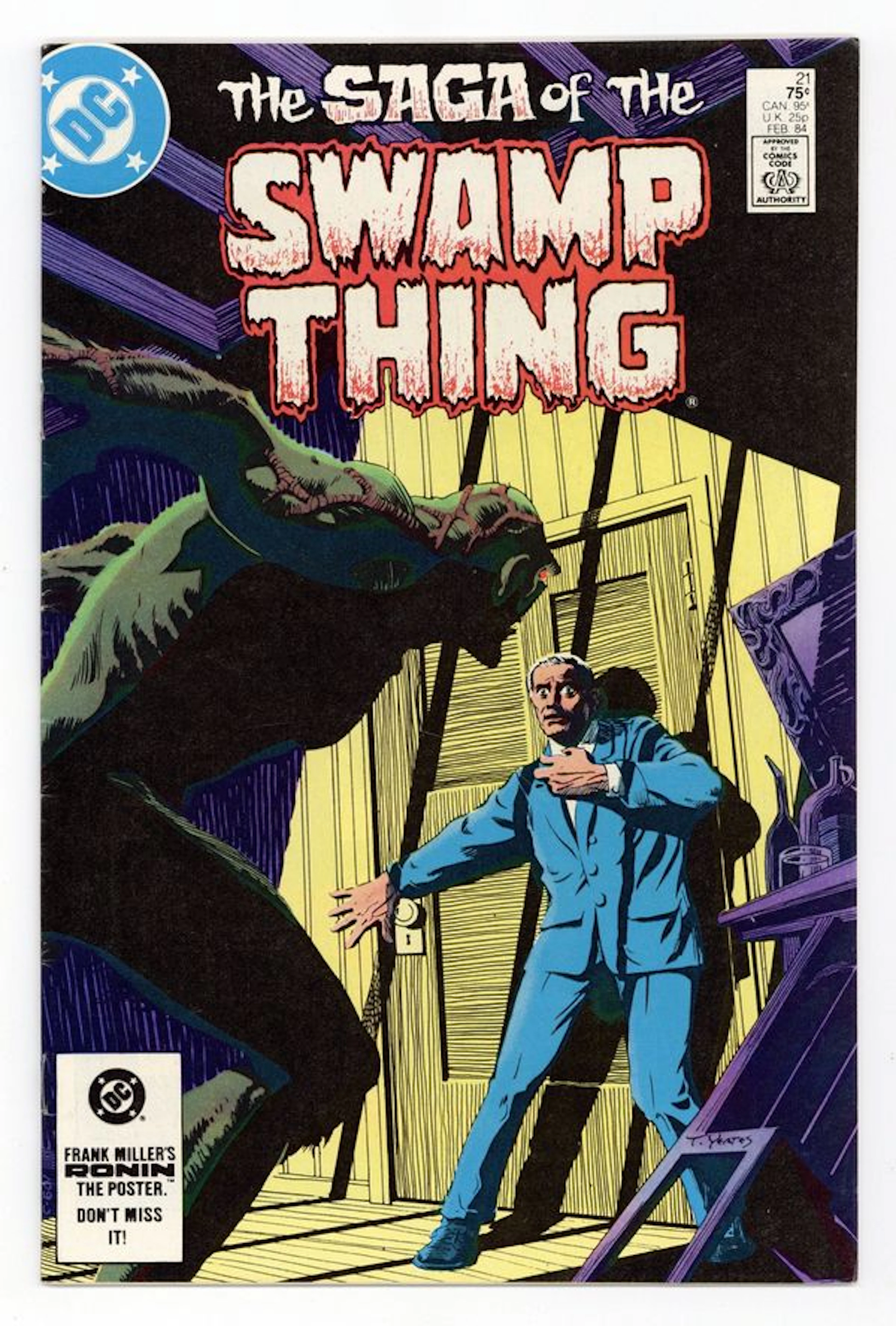 Swamp Thing (1982 2nd Series) 21D FN- 5.5