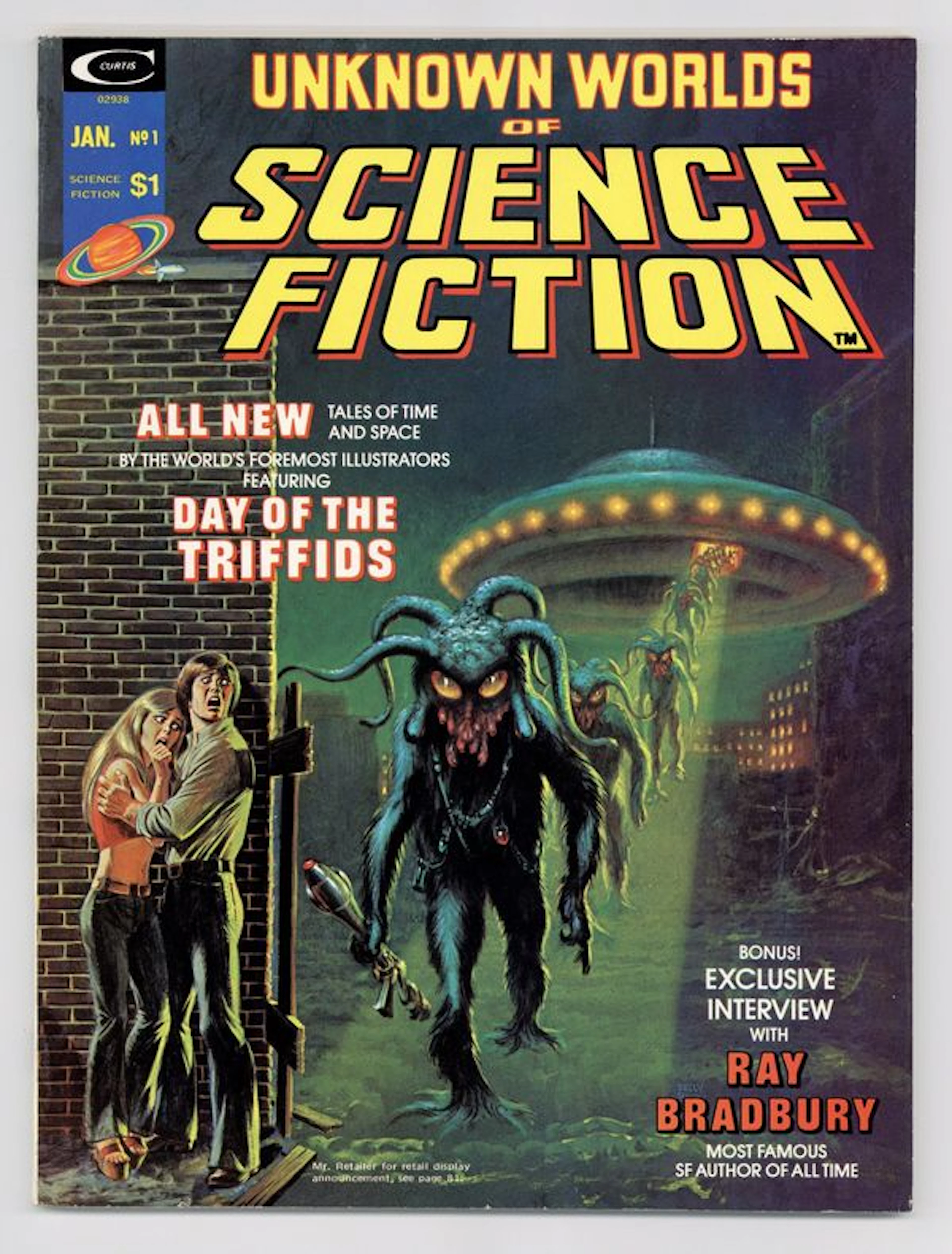 Unknown Worlds of Science Fiction (1975) 1 FN- 5.5