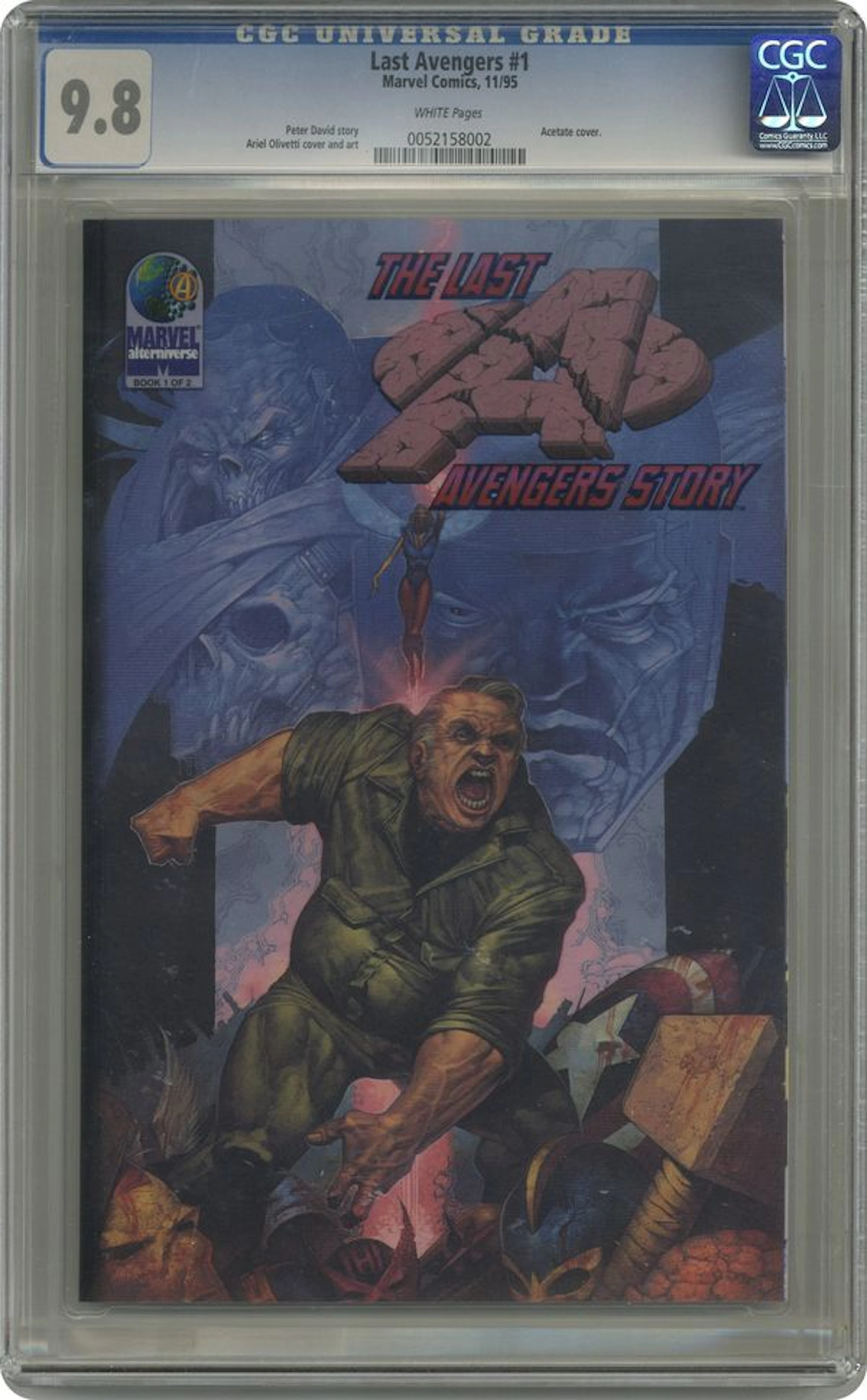 Last Avengers Story (1995) 1 CGC 9.8