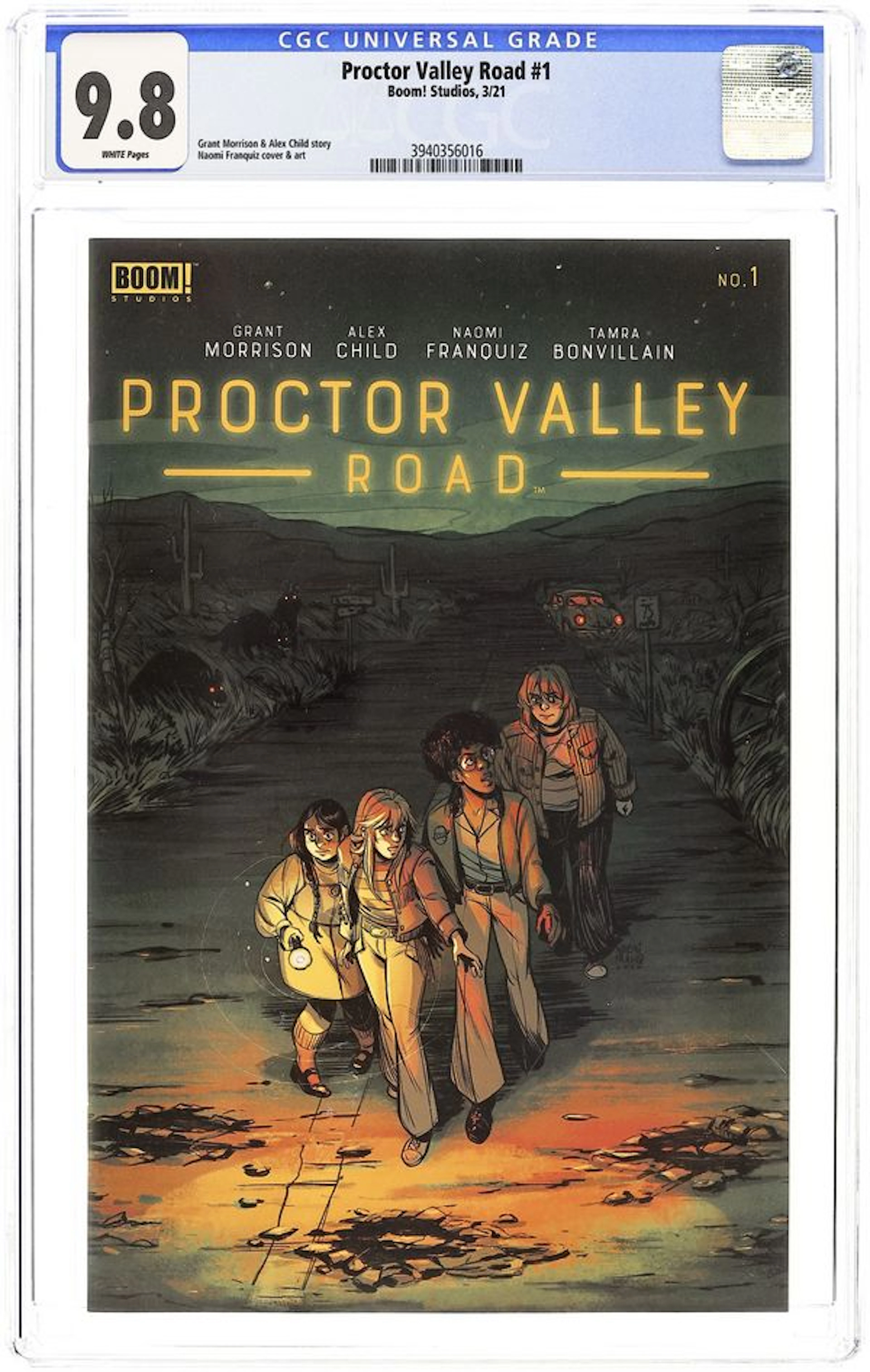 Proctor Valley Road (2021 Boom) 1A CGC 9.8