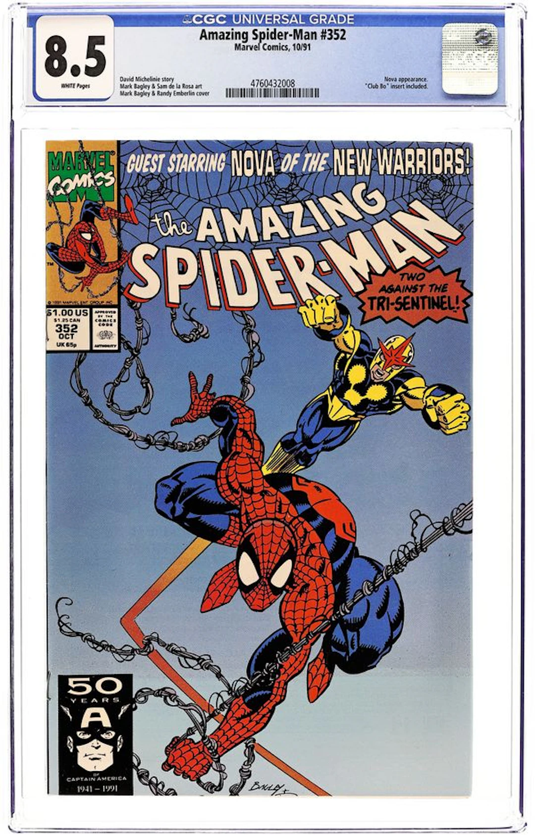 Amazing Spider-Man (1963 1st Series) 352 CGC 8.5