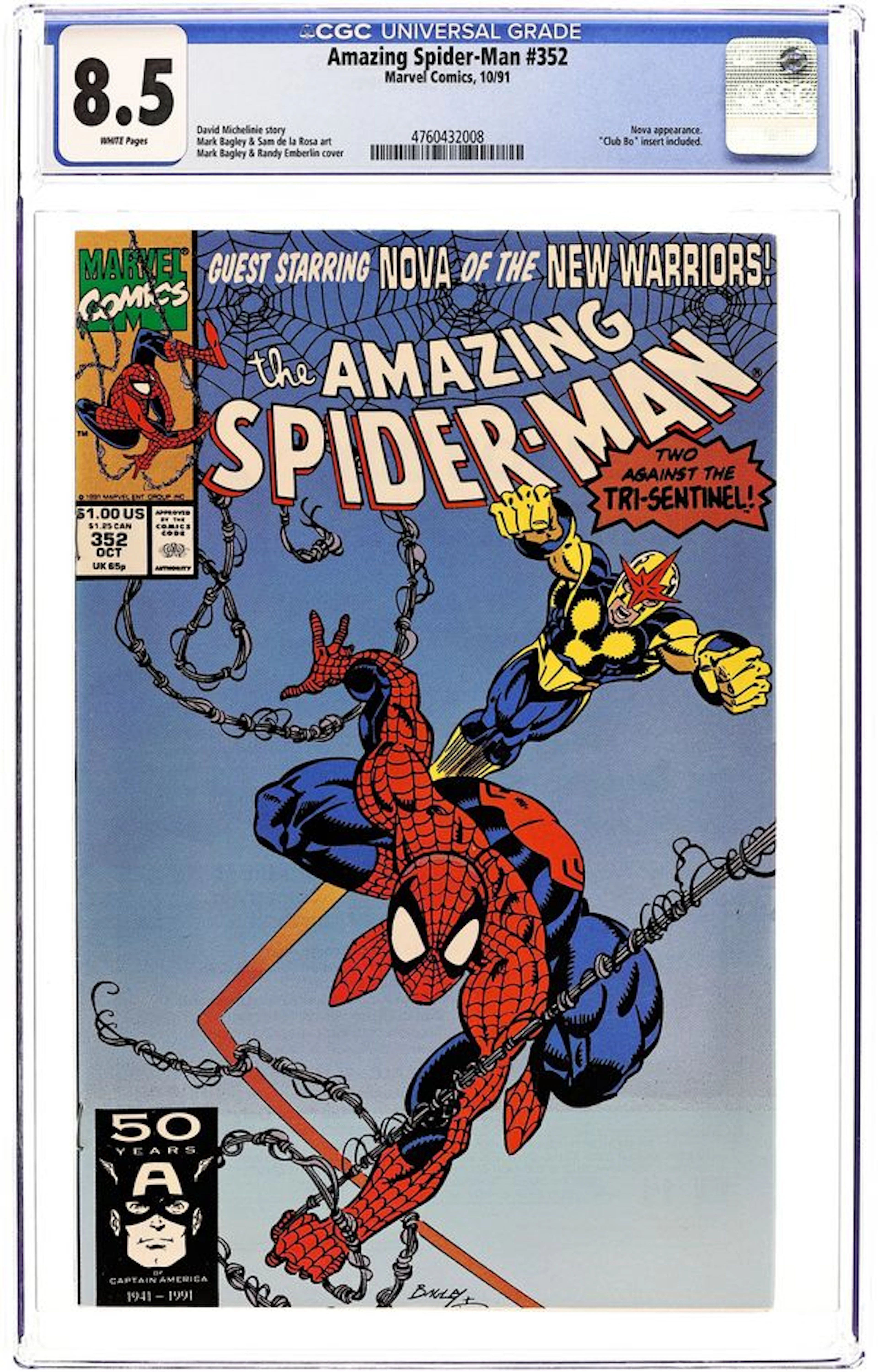 Amazing Spider-Man (1963 1st Series) 352 CGC 8.5
