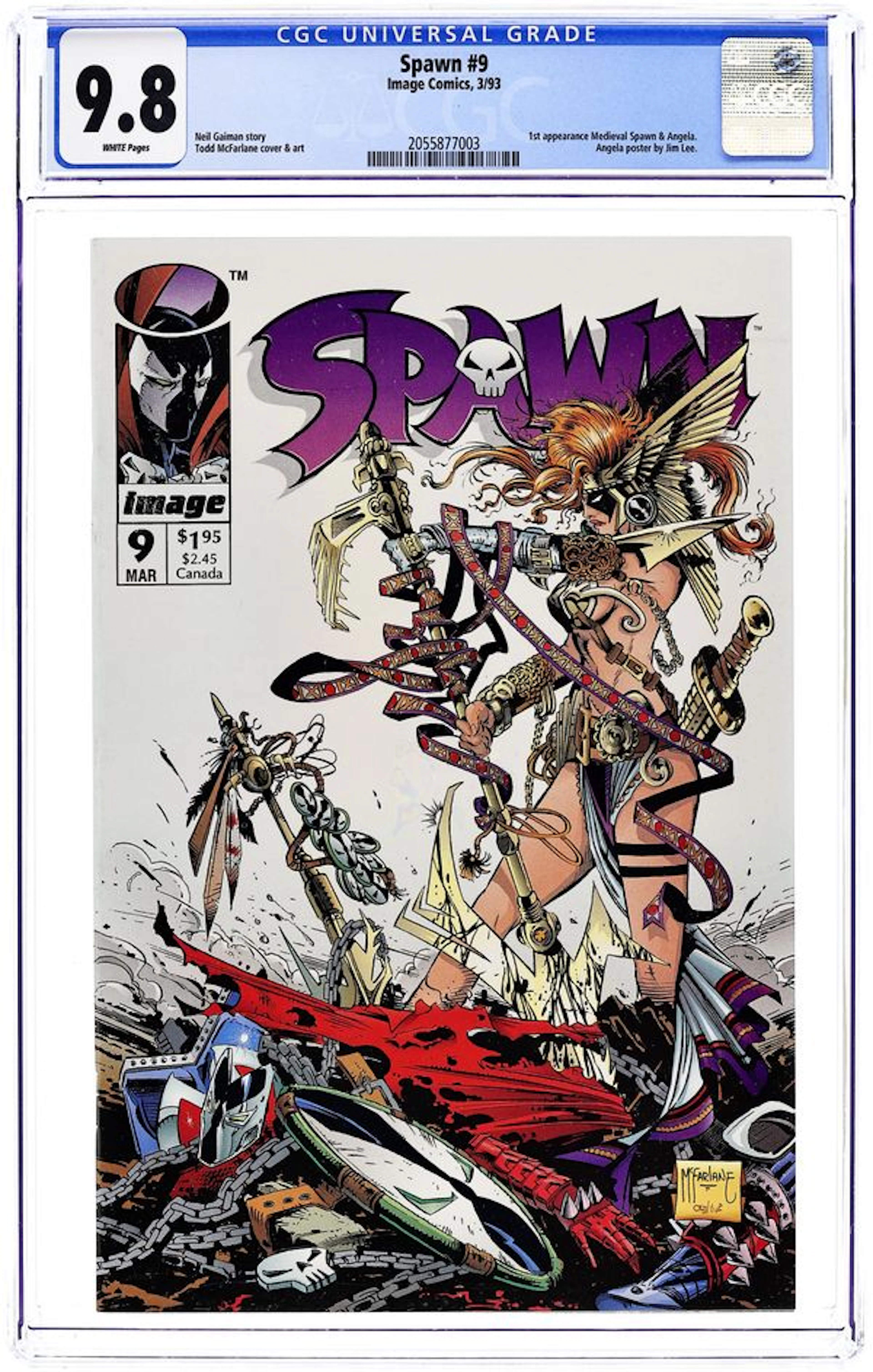 Spawn (1992 Image) 9D CGC 9.8
