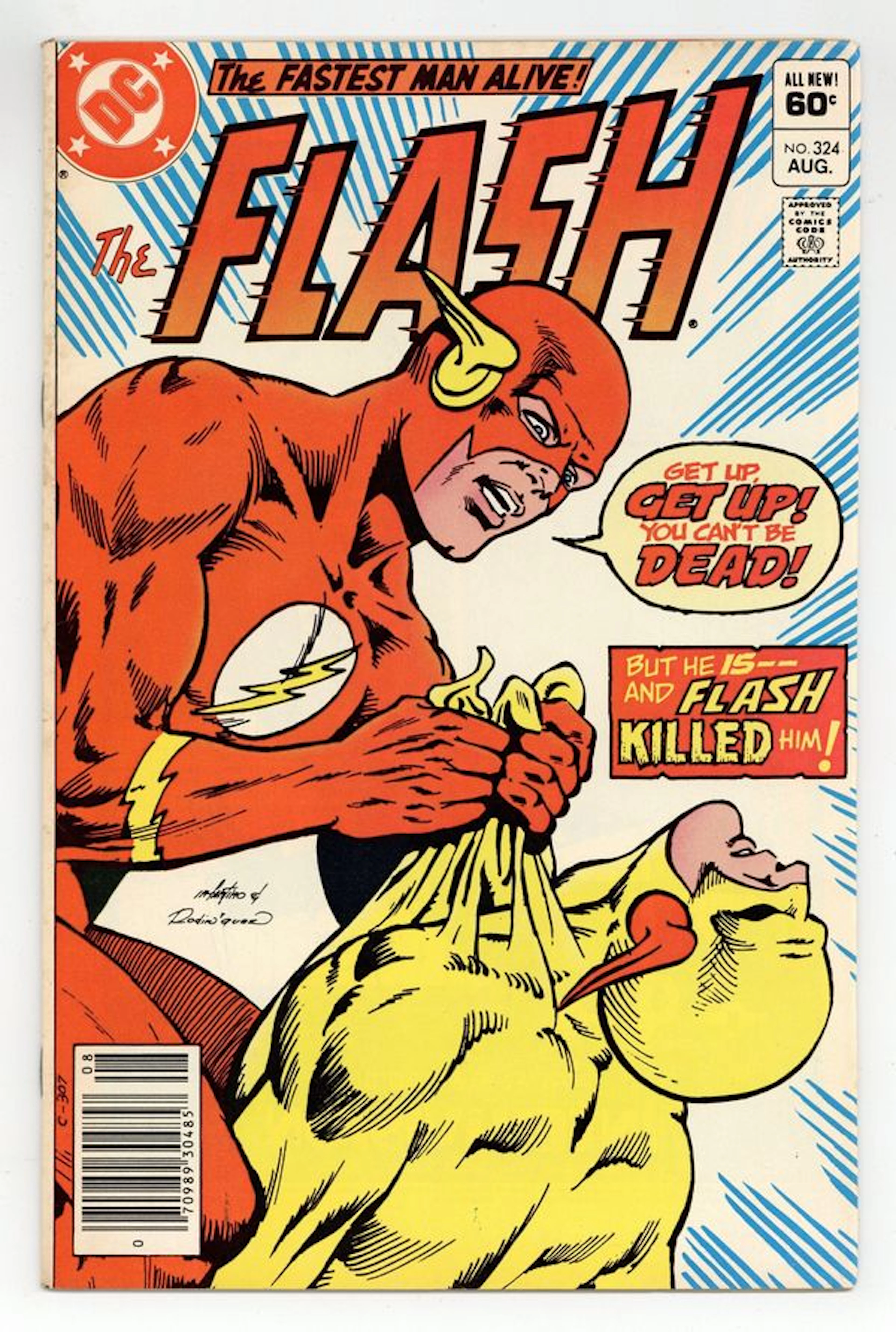 Flash (1959 1st Series DC) 324N VG/FN 5.0