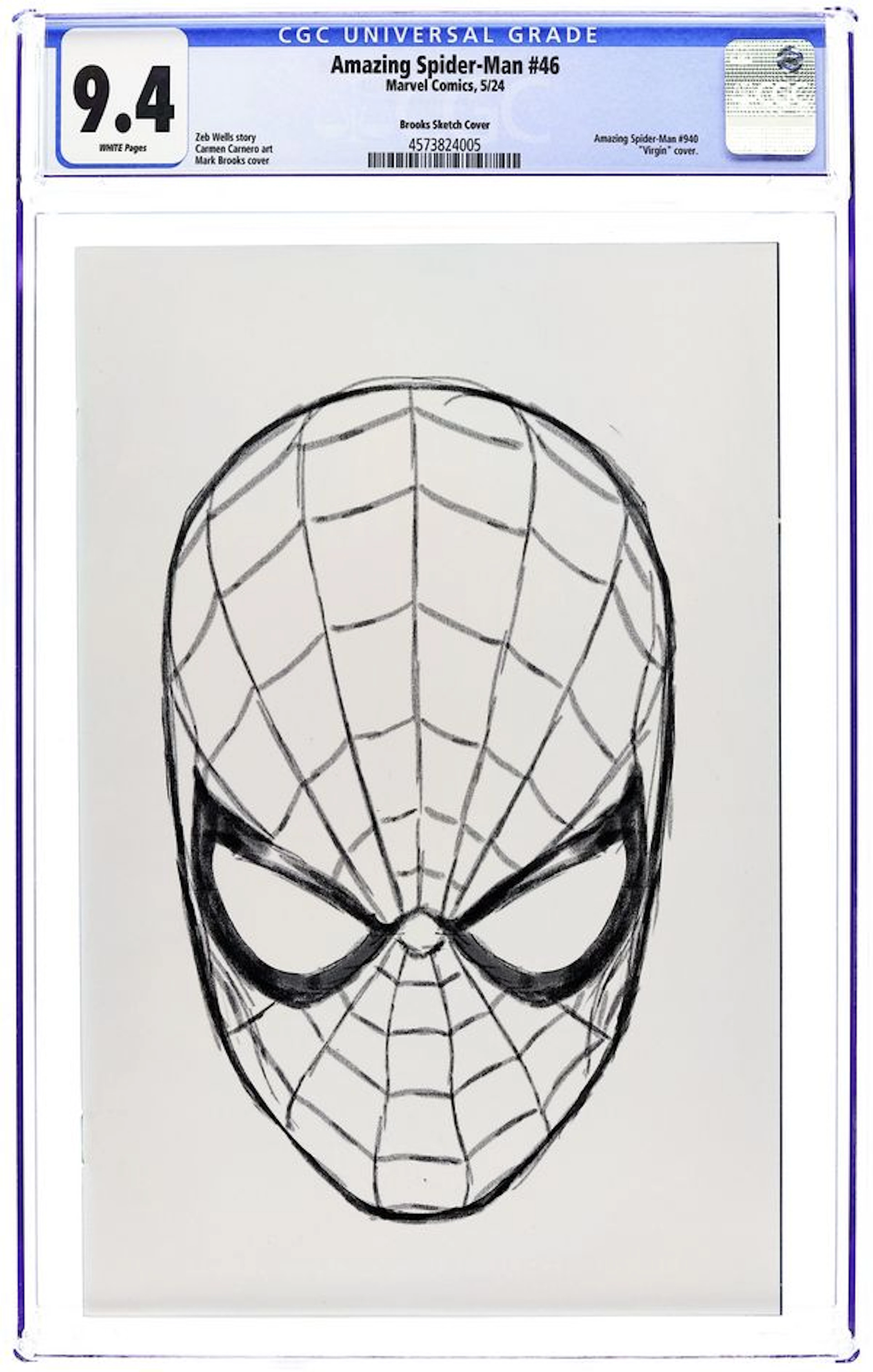 Amazing Spider-Man (2022 7th Series) 46D CGC 9.4