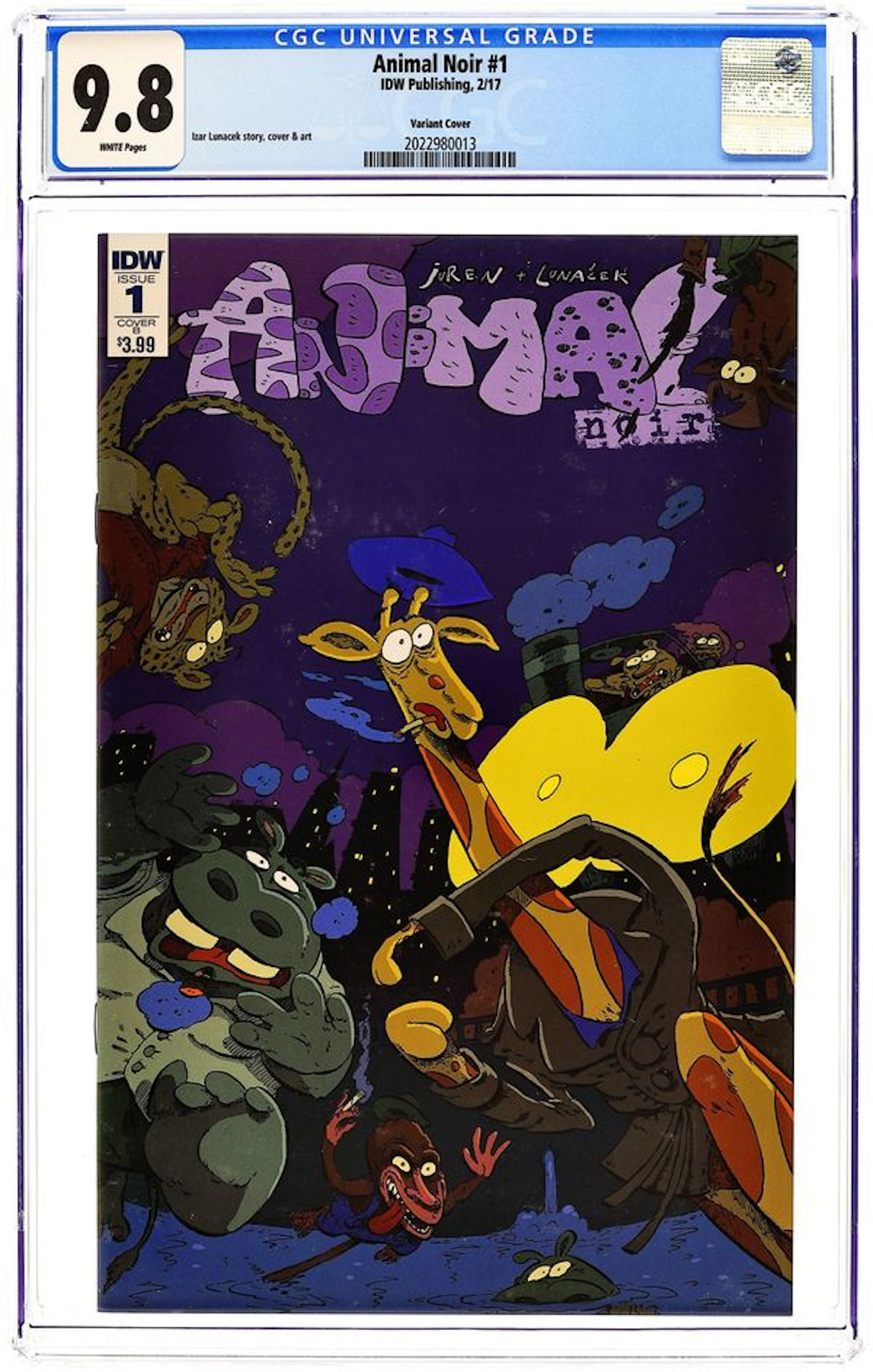 Animal Noir (2017 IDW) 1B CGC 9.8