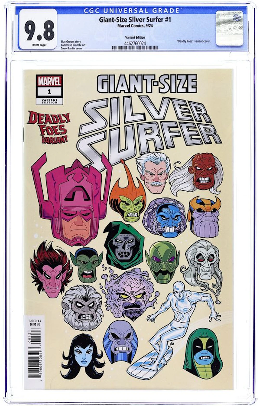 Giant-Size Silver Surfer (2024 Marvel) 1B CGC 9.8