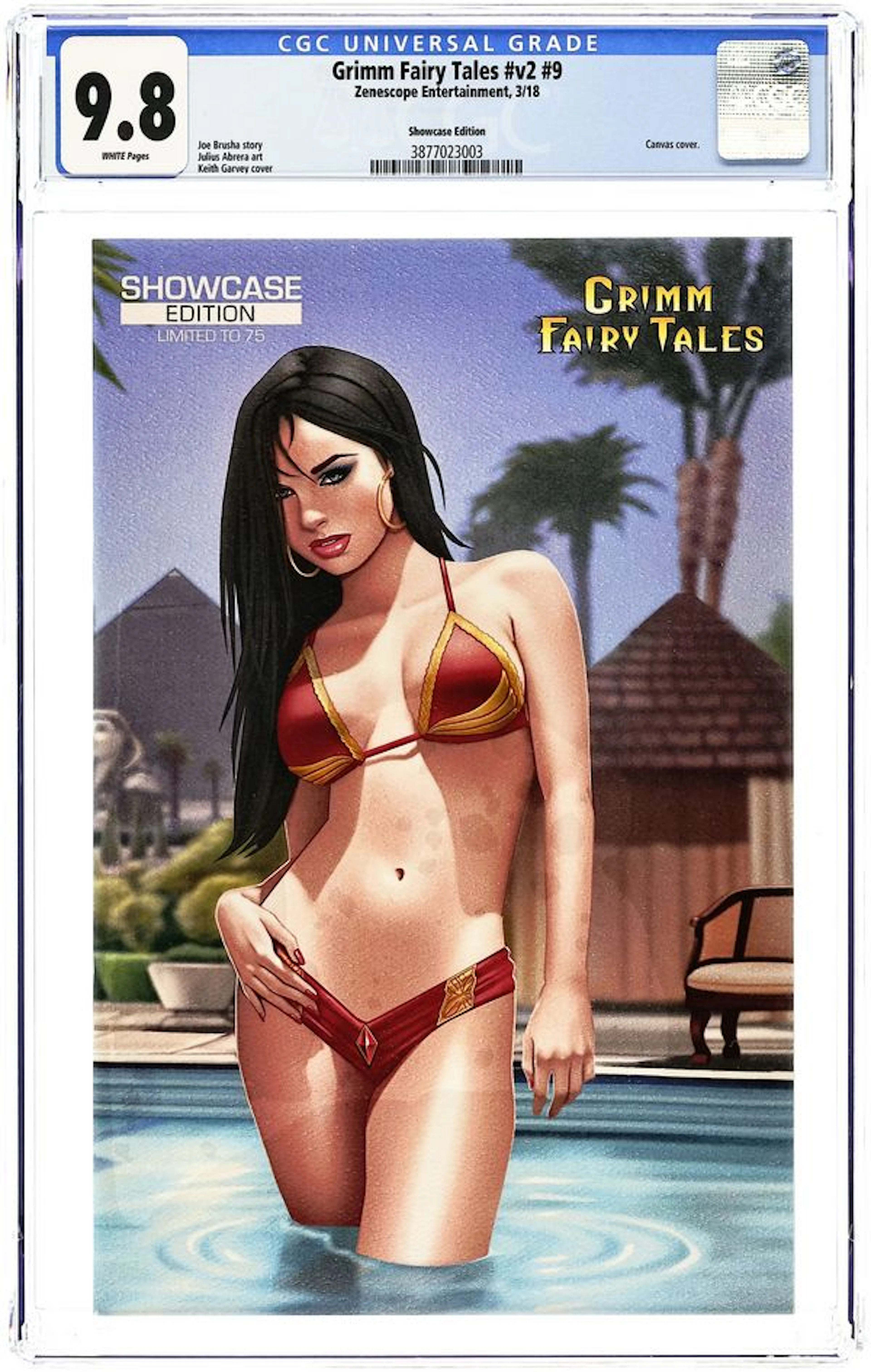 Grimm Fairy Tales (2016 2nd Series) 9SHOWCASE CGC 9.8