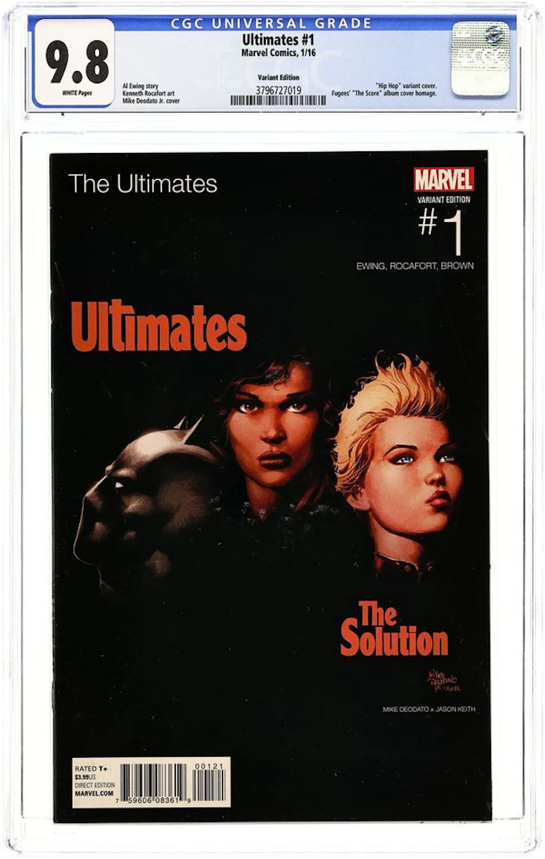 Ultimates (2015 Marvel) 1D CGC 9.8