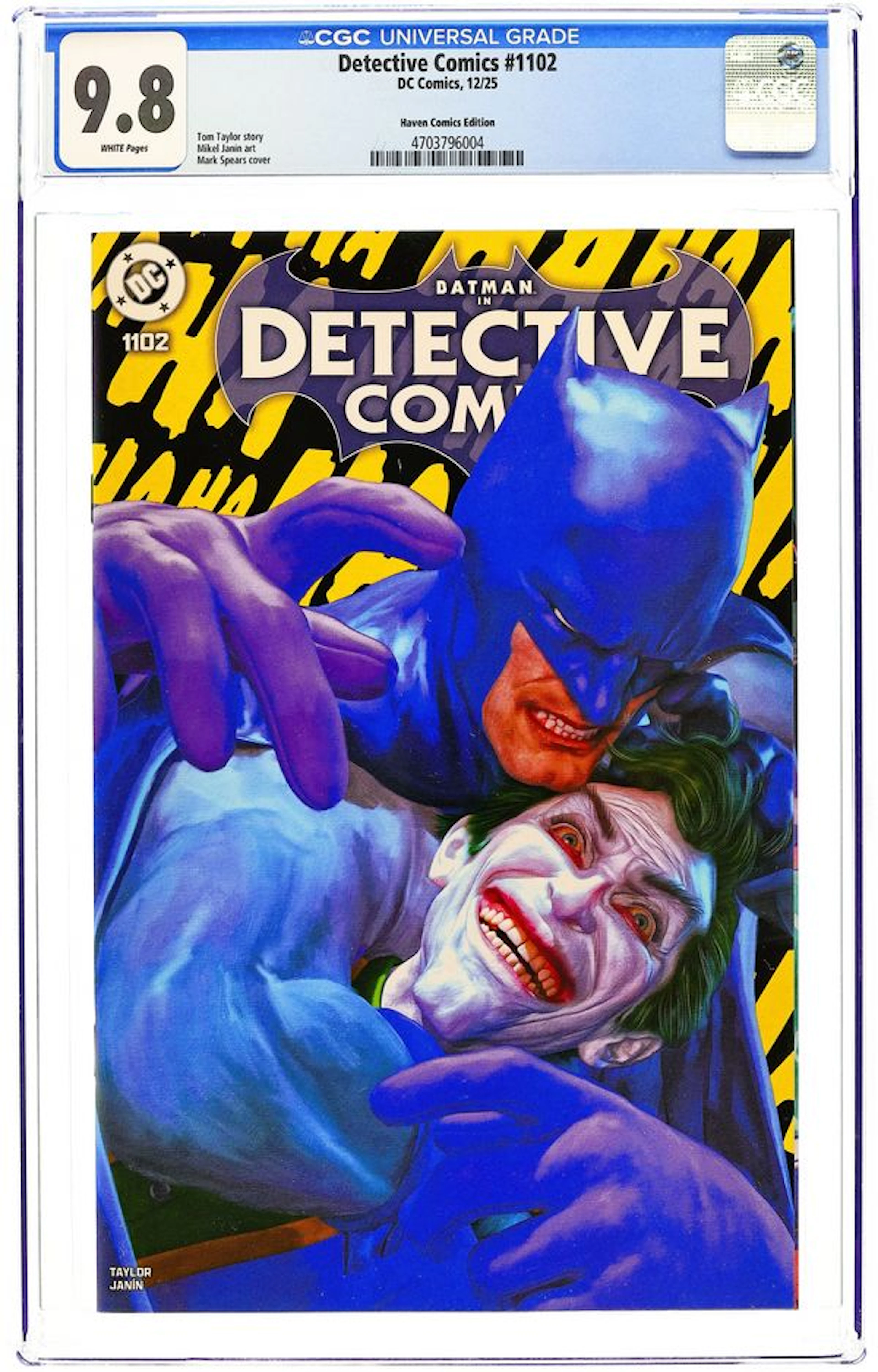 Detective Comics (2016 3rd Series) 1102HAVEN CGC 9.8