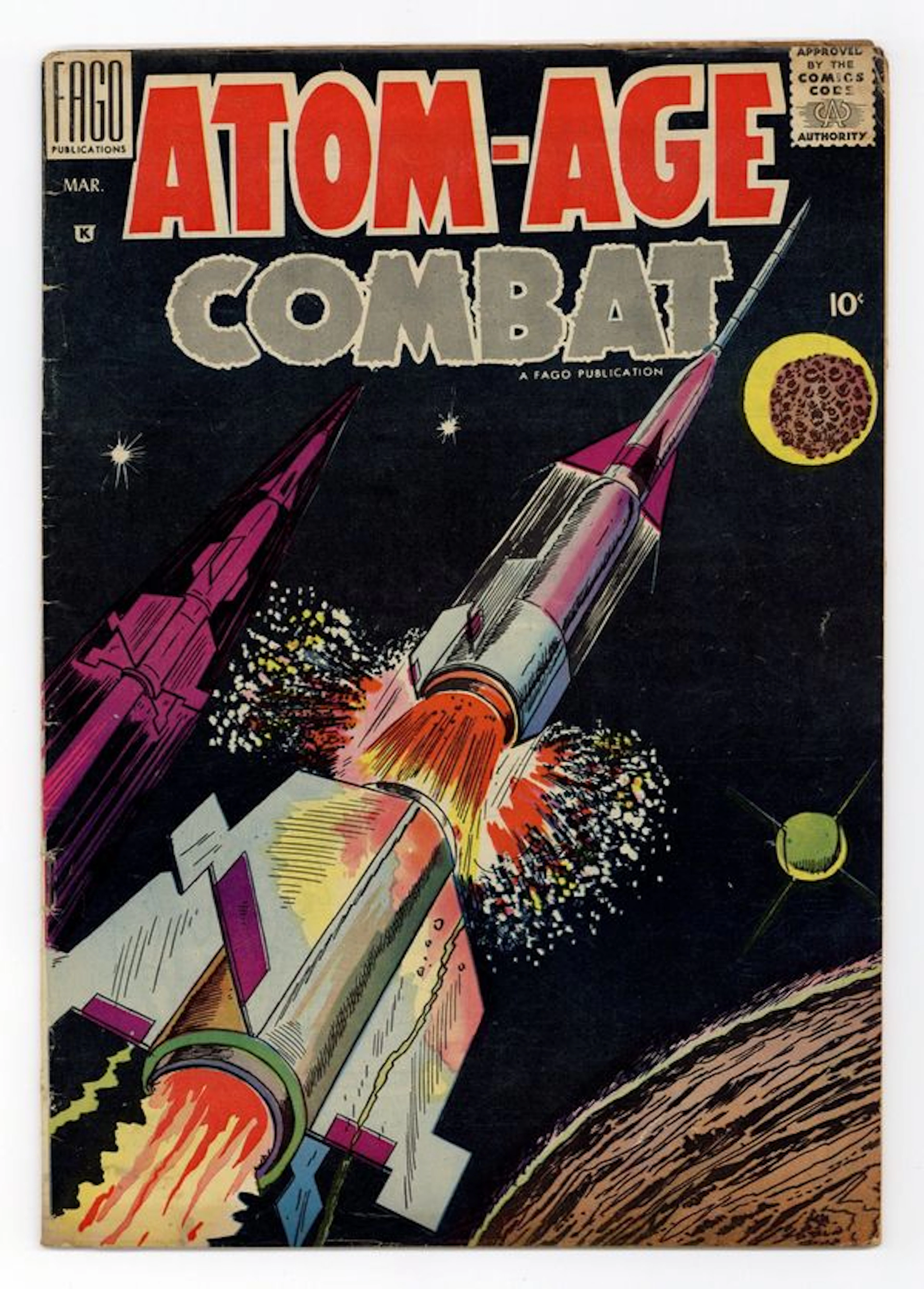 Atom Age Combat (1959 Fago) 3 VG 4.0