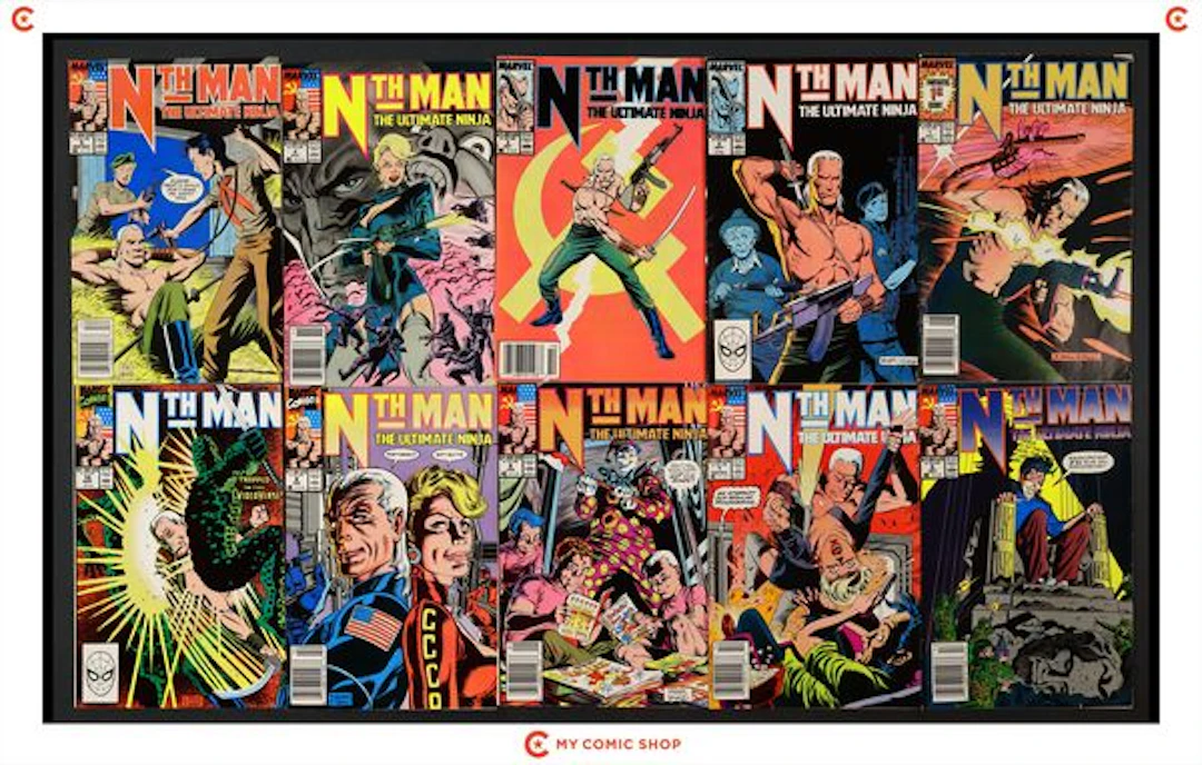 Nth Man the Ultimate Ninja Lot of 15