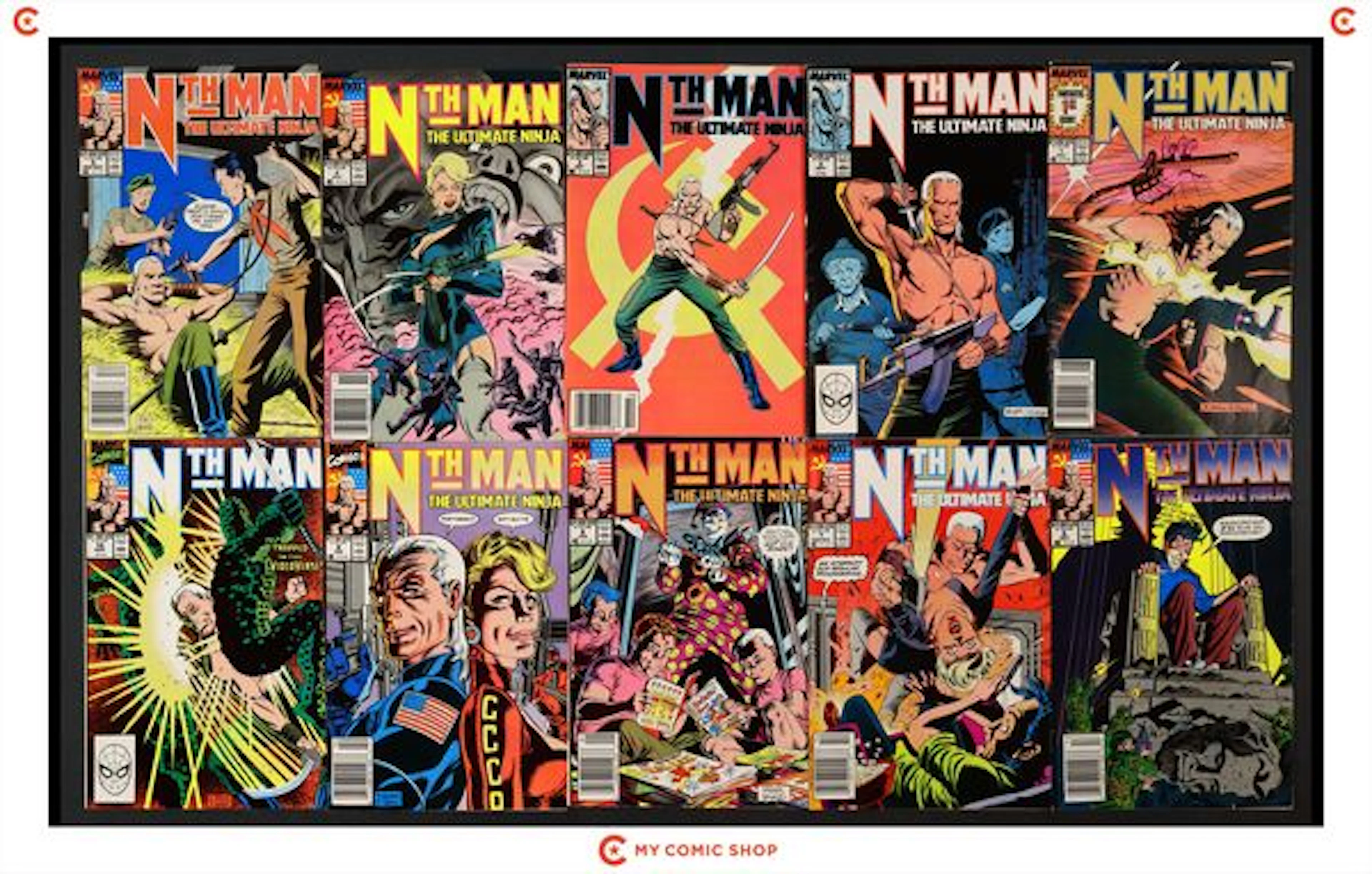 Nth Man the Ultimate Ninja Lot of 15